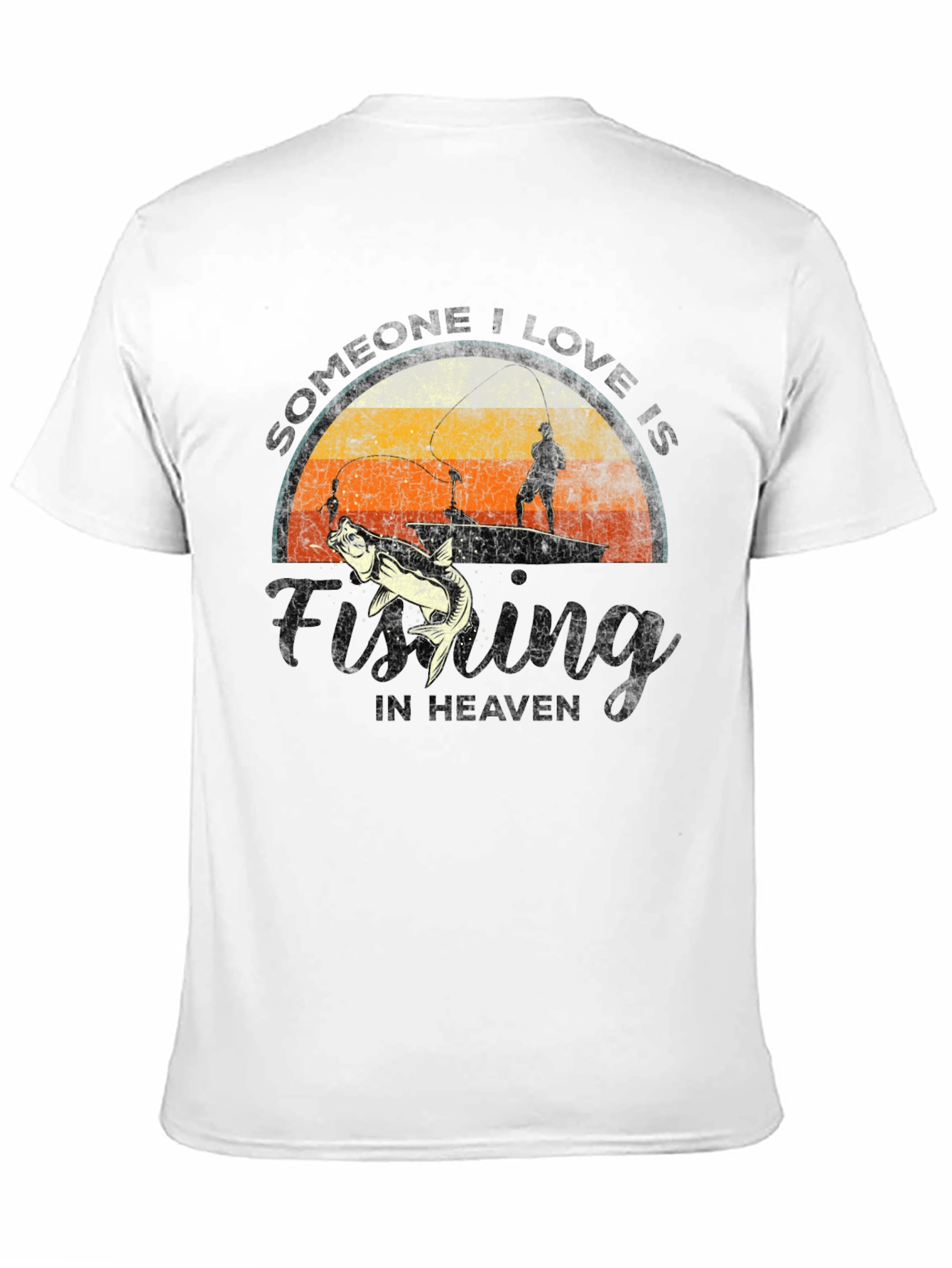 Fishing in Heaven Graphic T-Shirt
