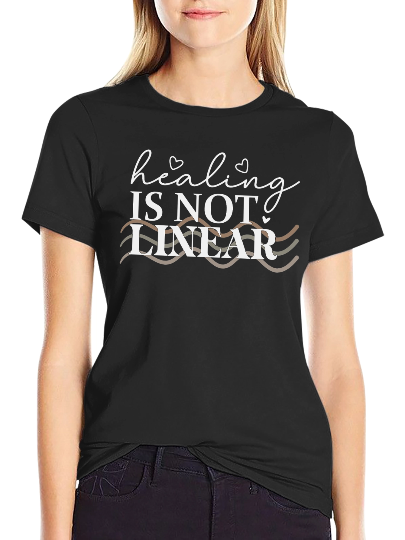 Healing Is Not Linear Graphic Tee