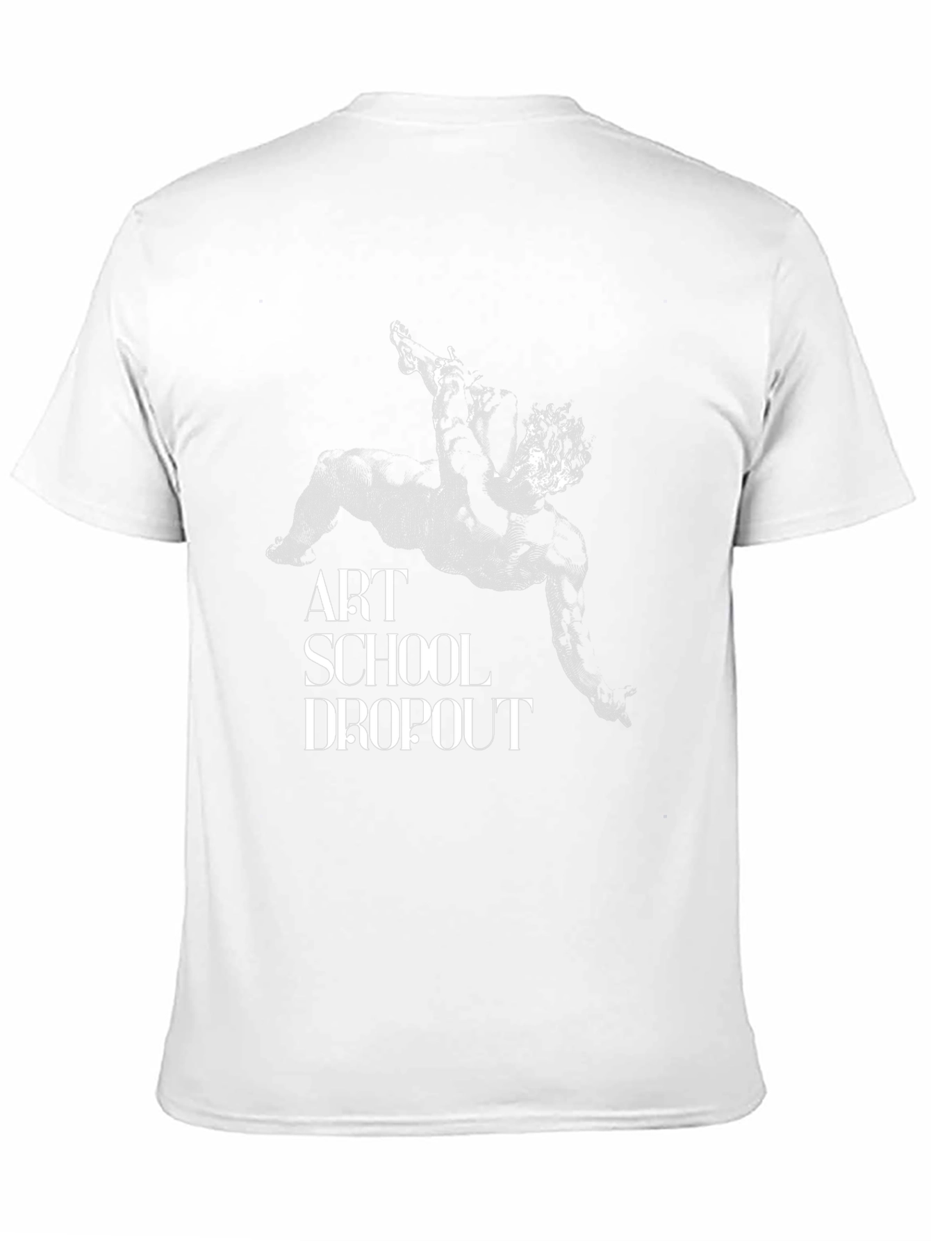 Art School Dropout Black Graphic Tee