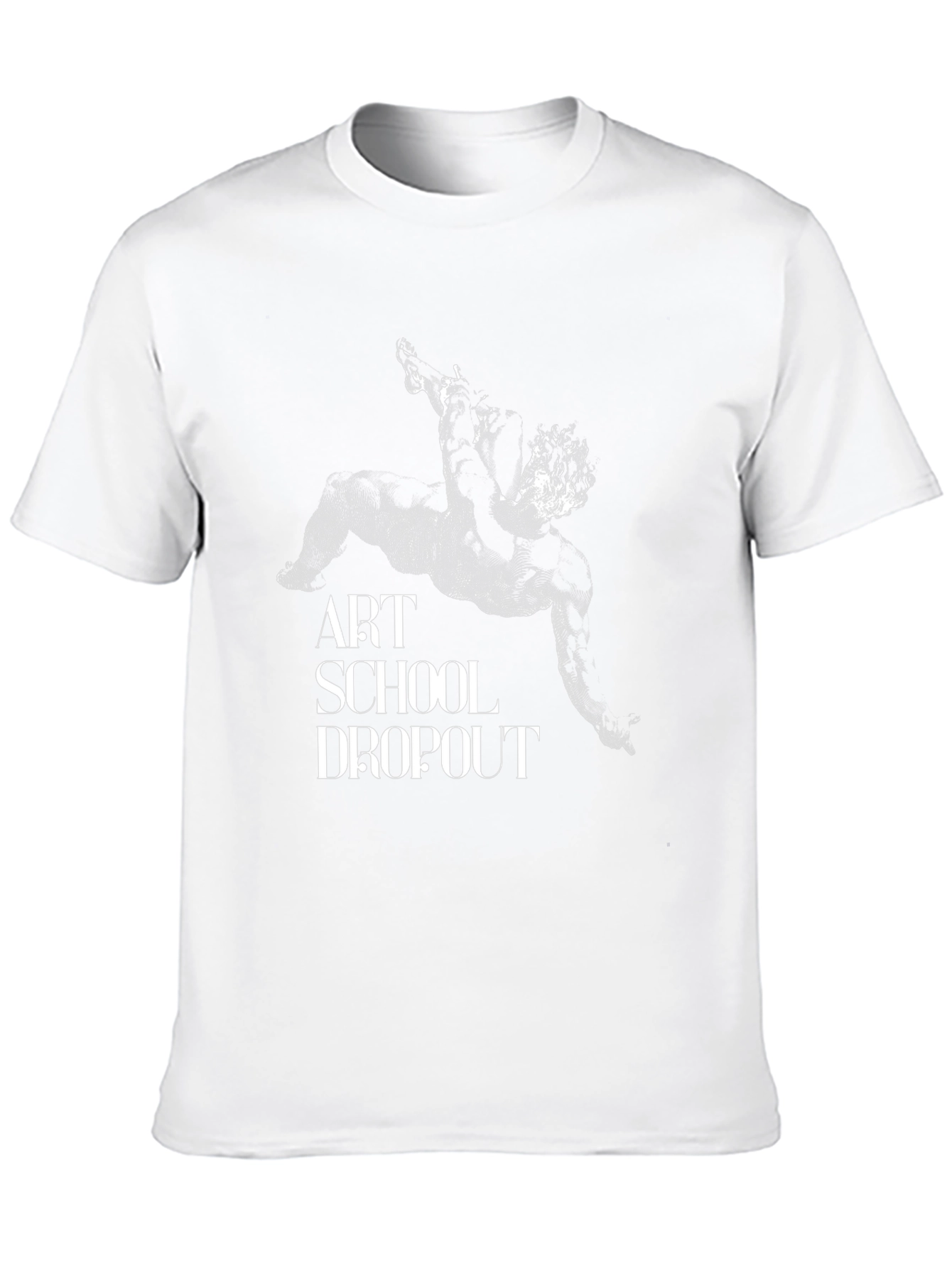 Art School Dropout Black Graphic Tee