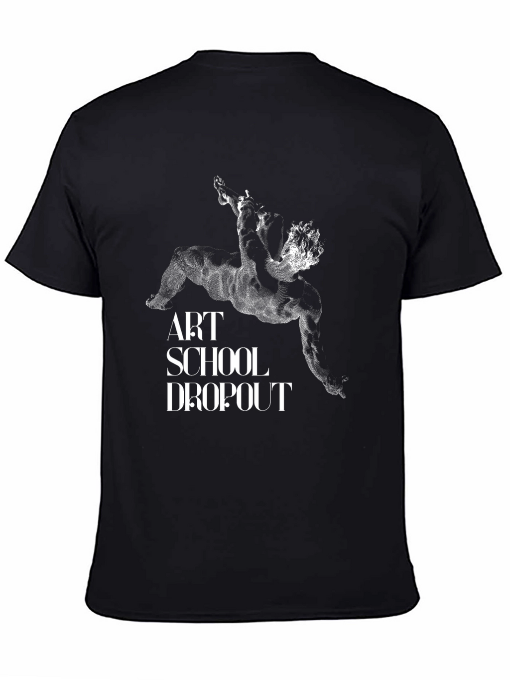 Art School Dropout Black Graphic Tee