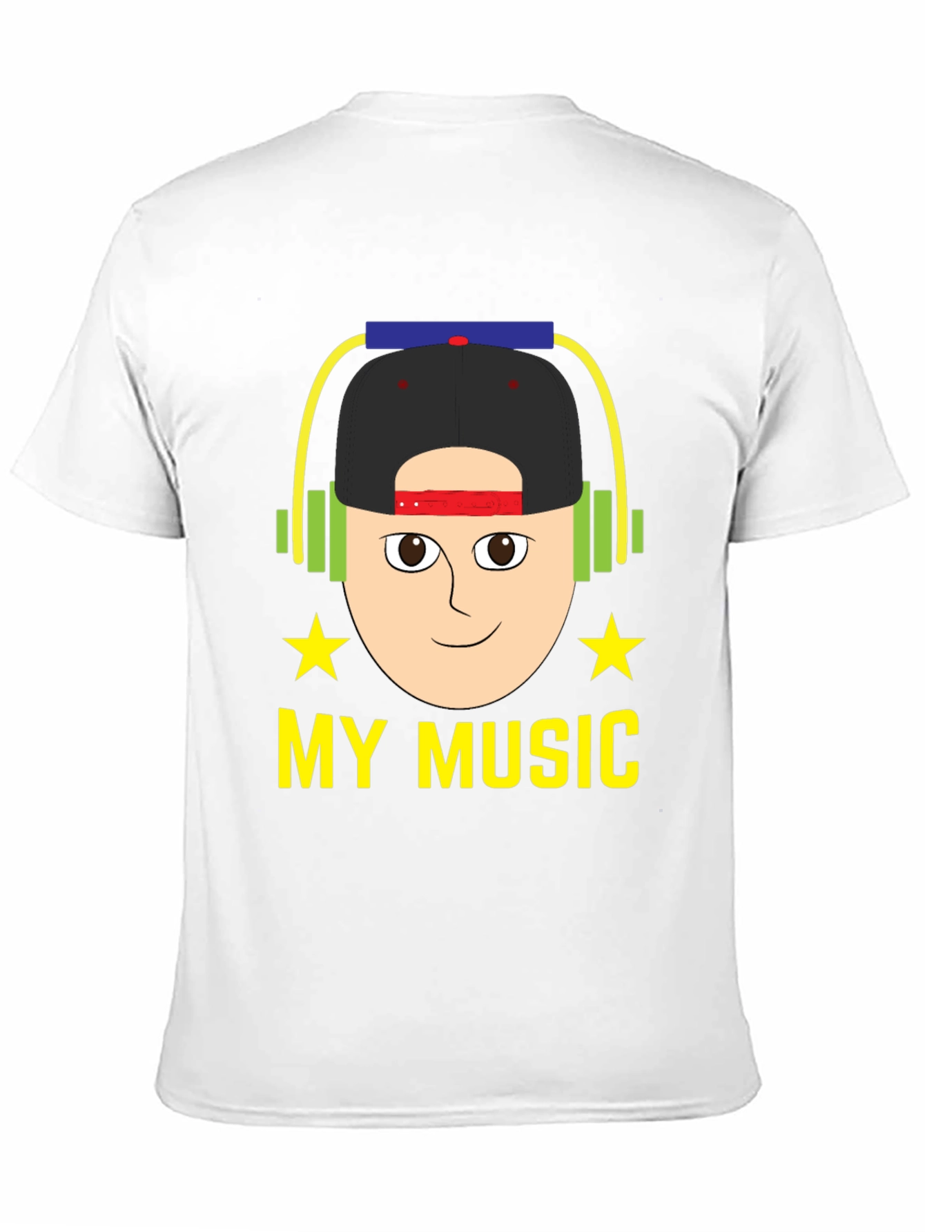 My Music Graphic Tee - Cool Cartoon Design