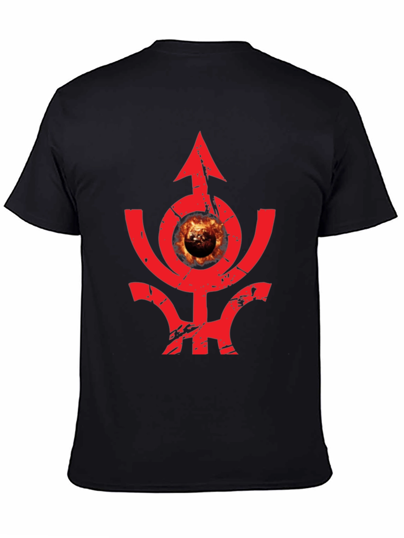 Eye of Providence Graphic Tee - Black Cotton