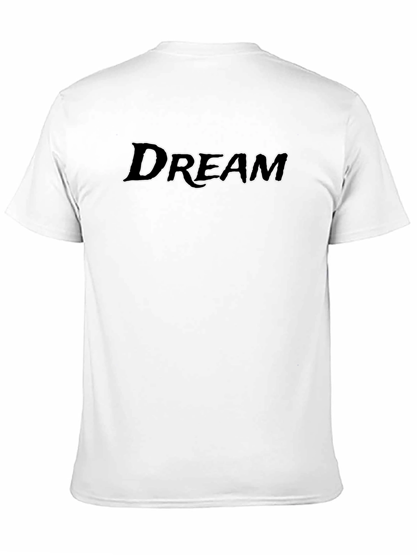 Black DREAM Graphic Tee - Soft Cotton Blend