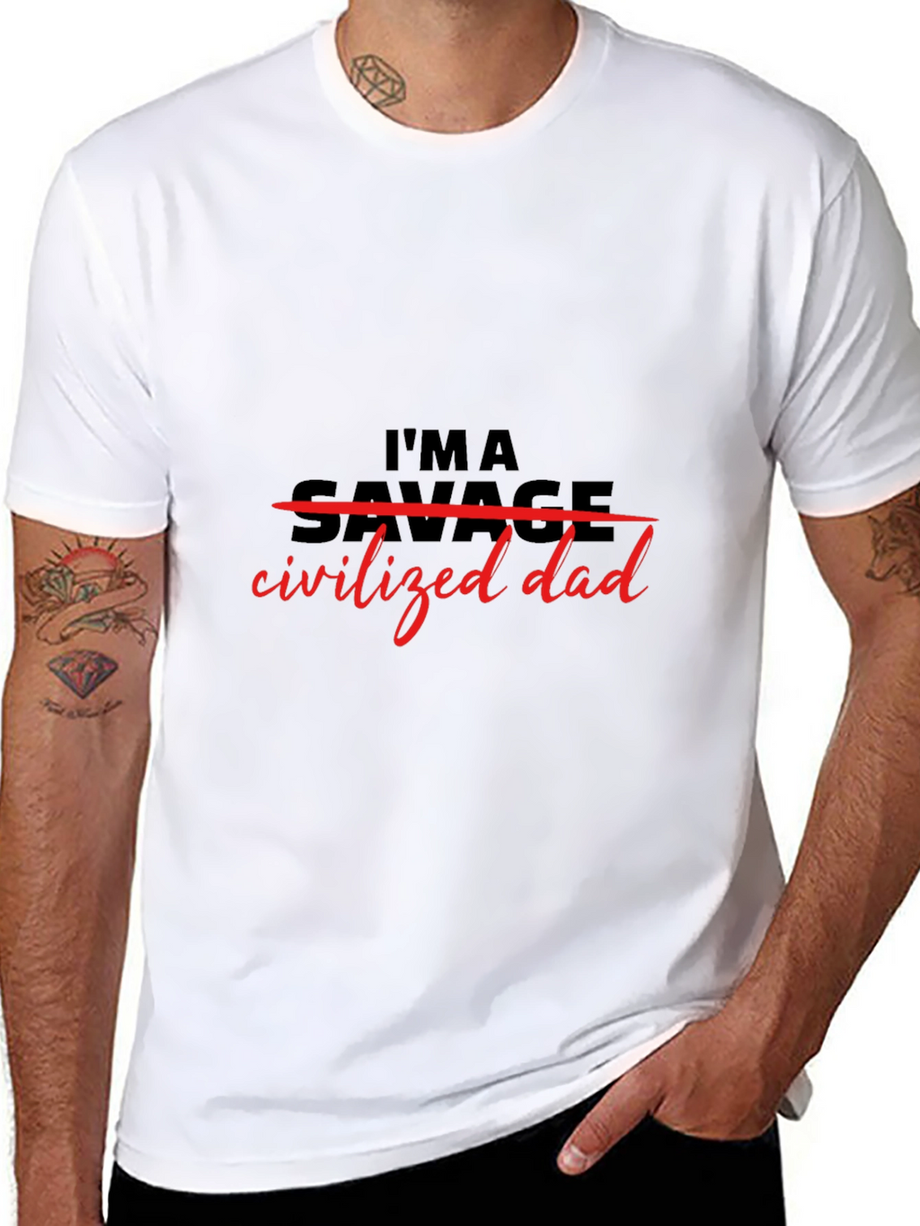 Im a Civilized Dad T-Shirt