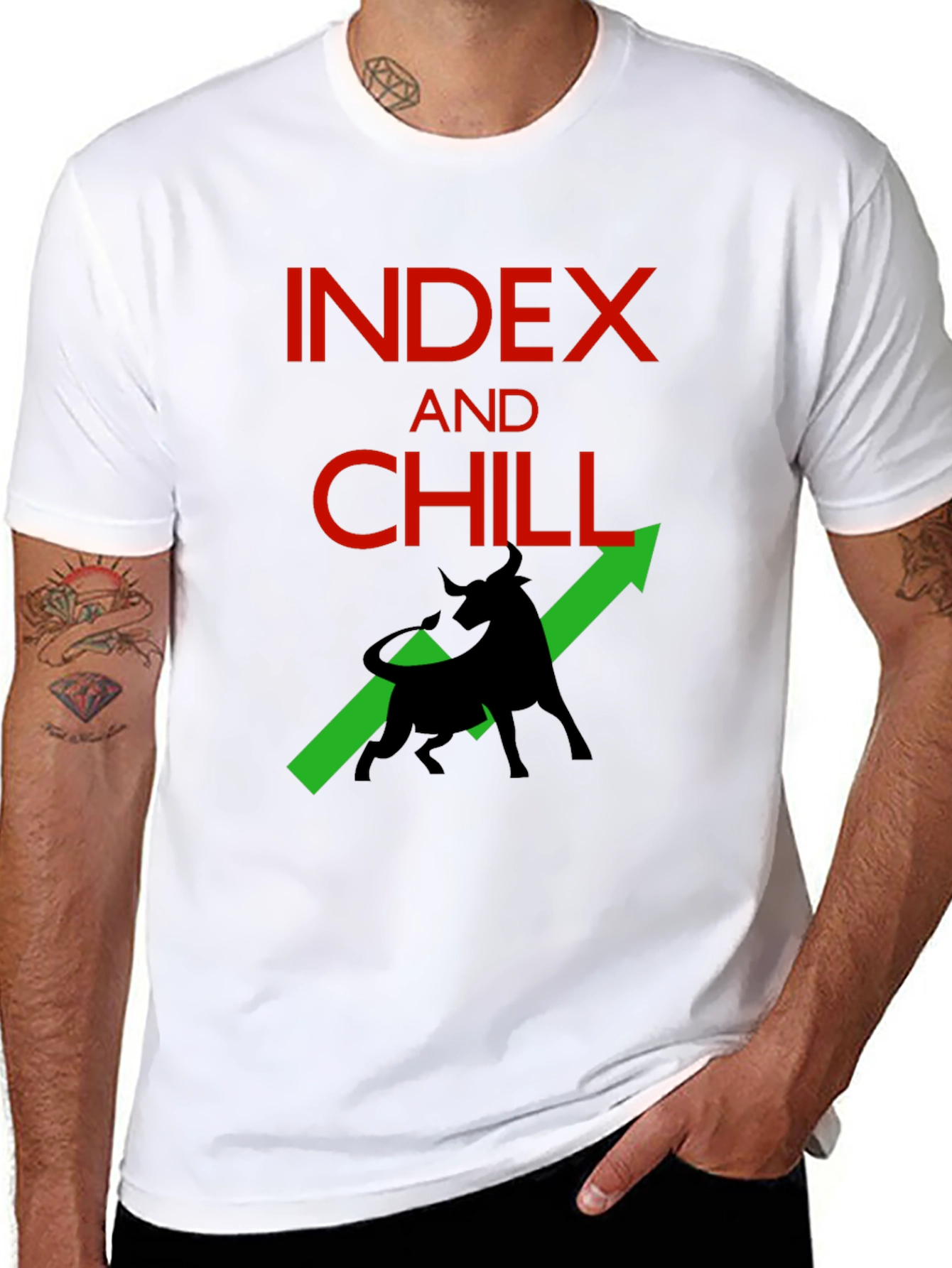 Index and Chill Bull Market T-Shirt