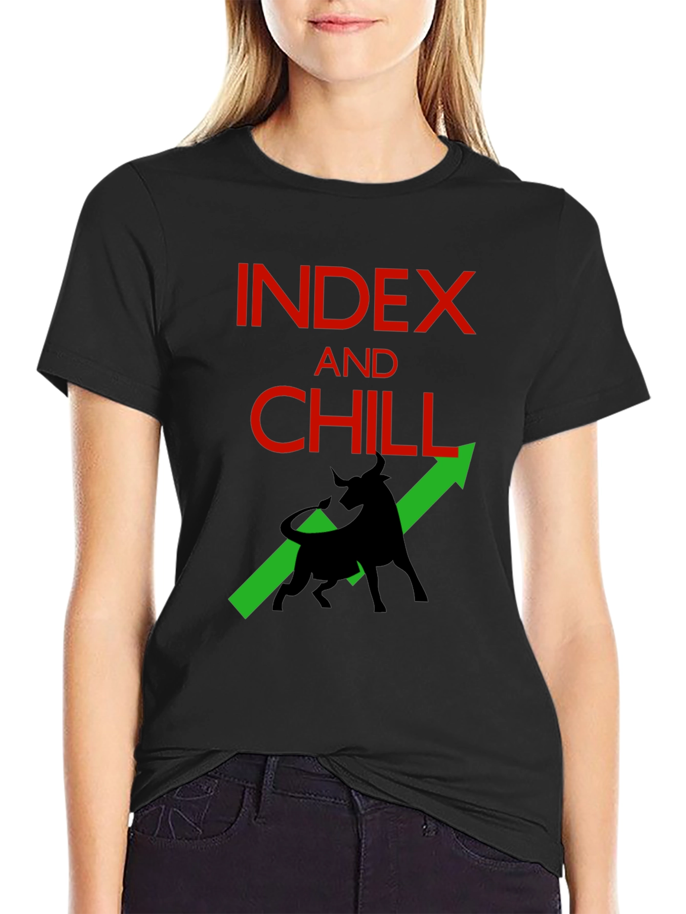 Index and Chill Bull Market T-Shirt