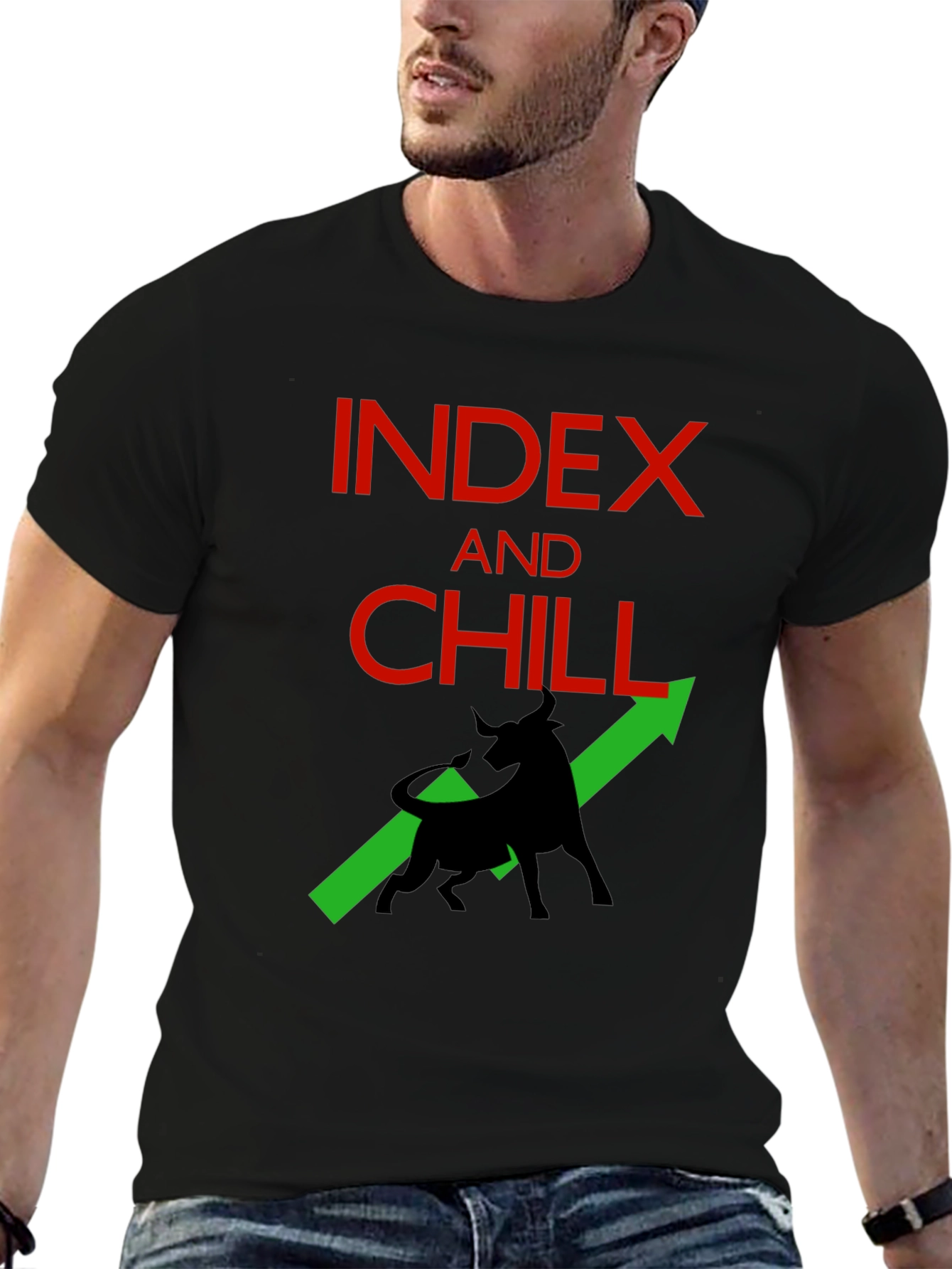 Index and Chill Bull Market T-Shirt