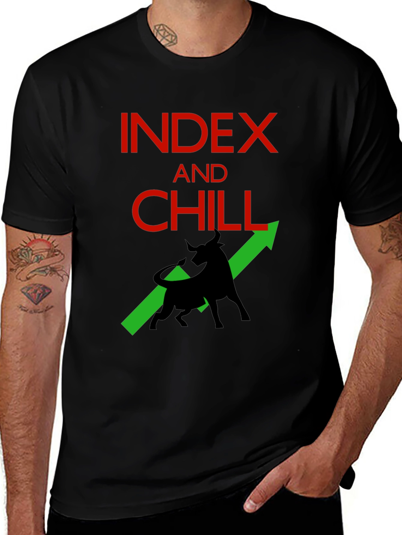 Index and Chill Bull Market T-Shirt