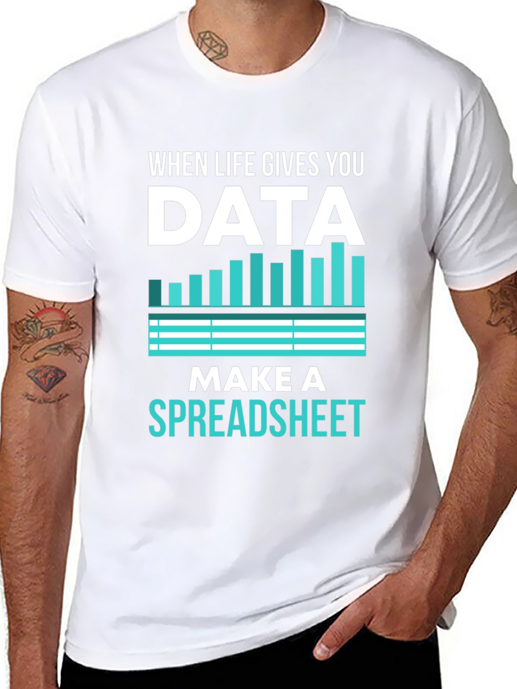 Data Spreadsheet T-Shirt