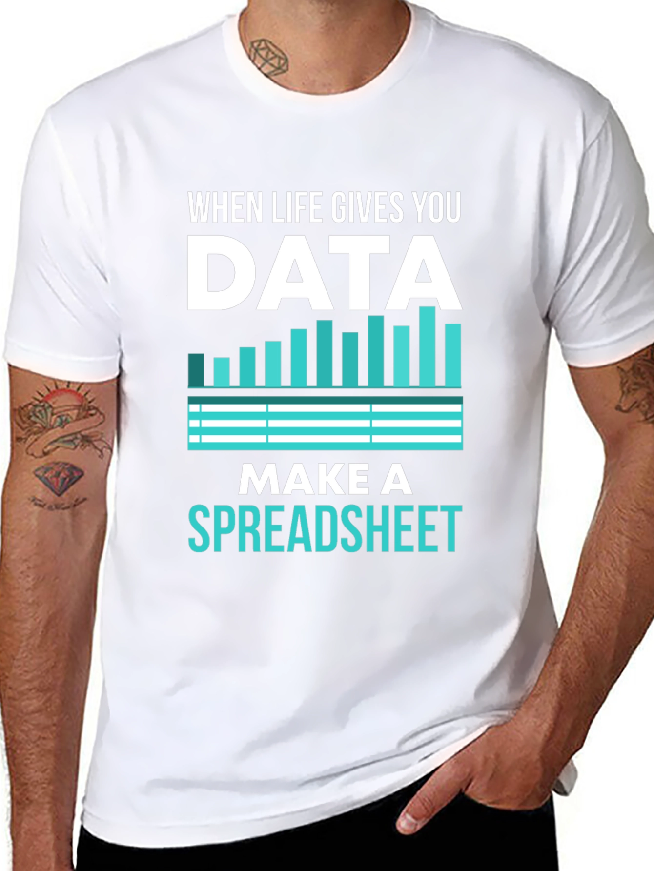 Data Spreadsheet T-Shirt