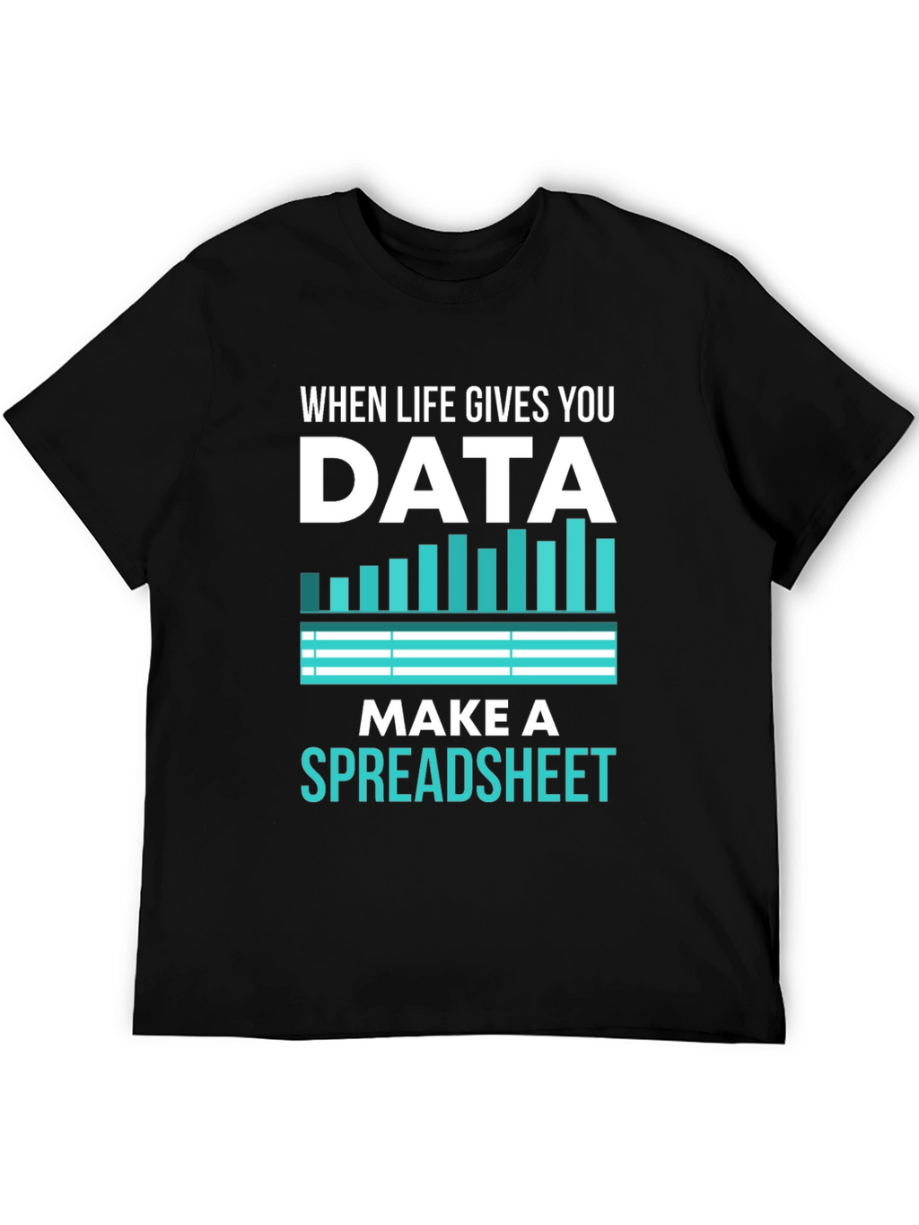Data Spreadsheet T-Shirt