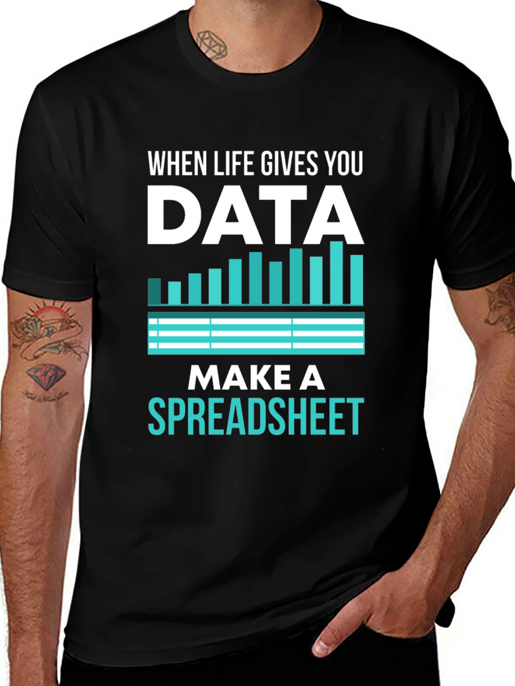 Data Spreadsheet T-Shirt