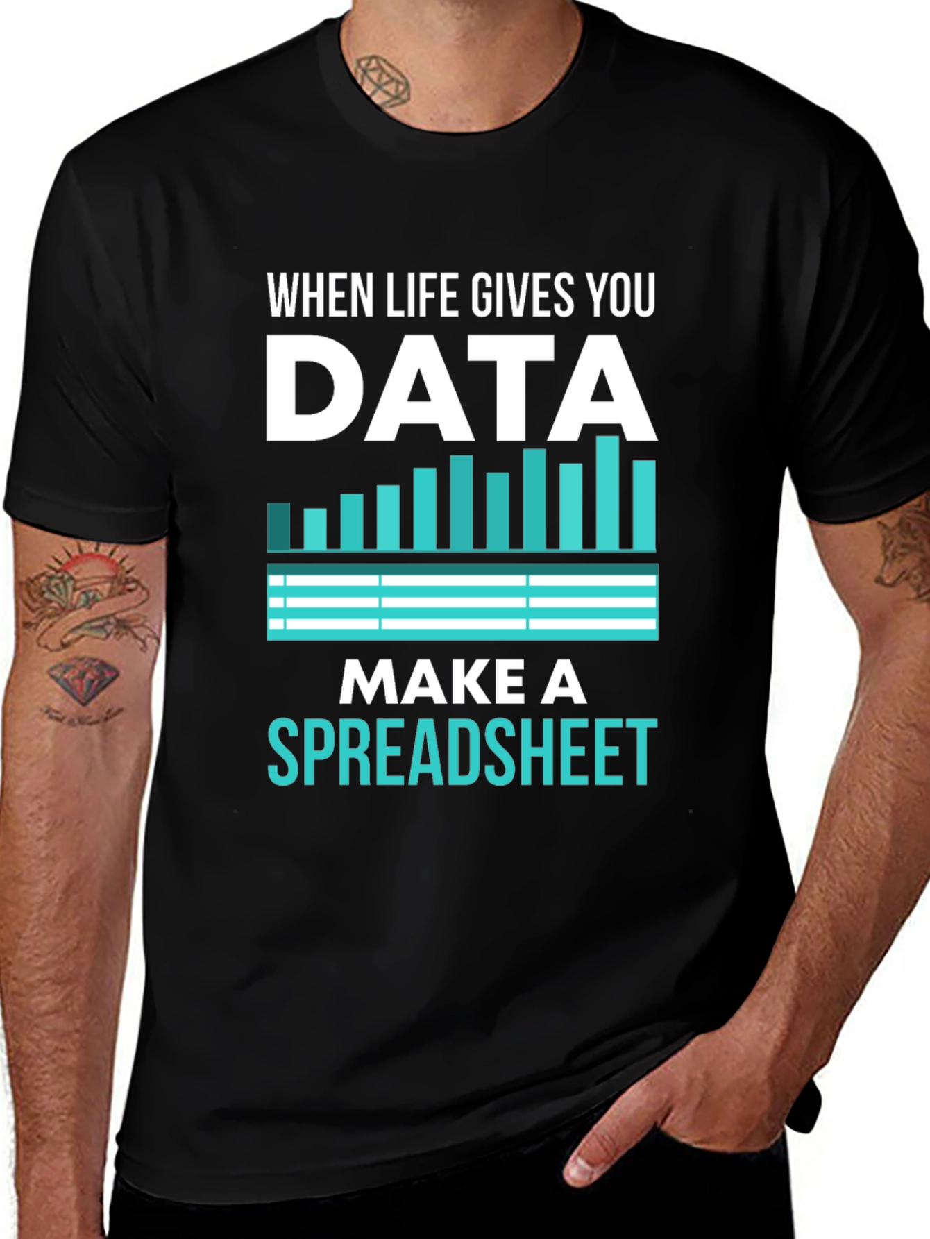 Data Spreadsheet T-Shirt