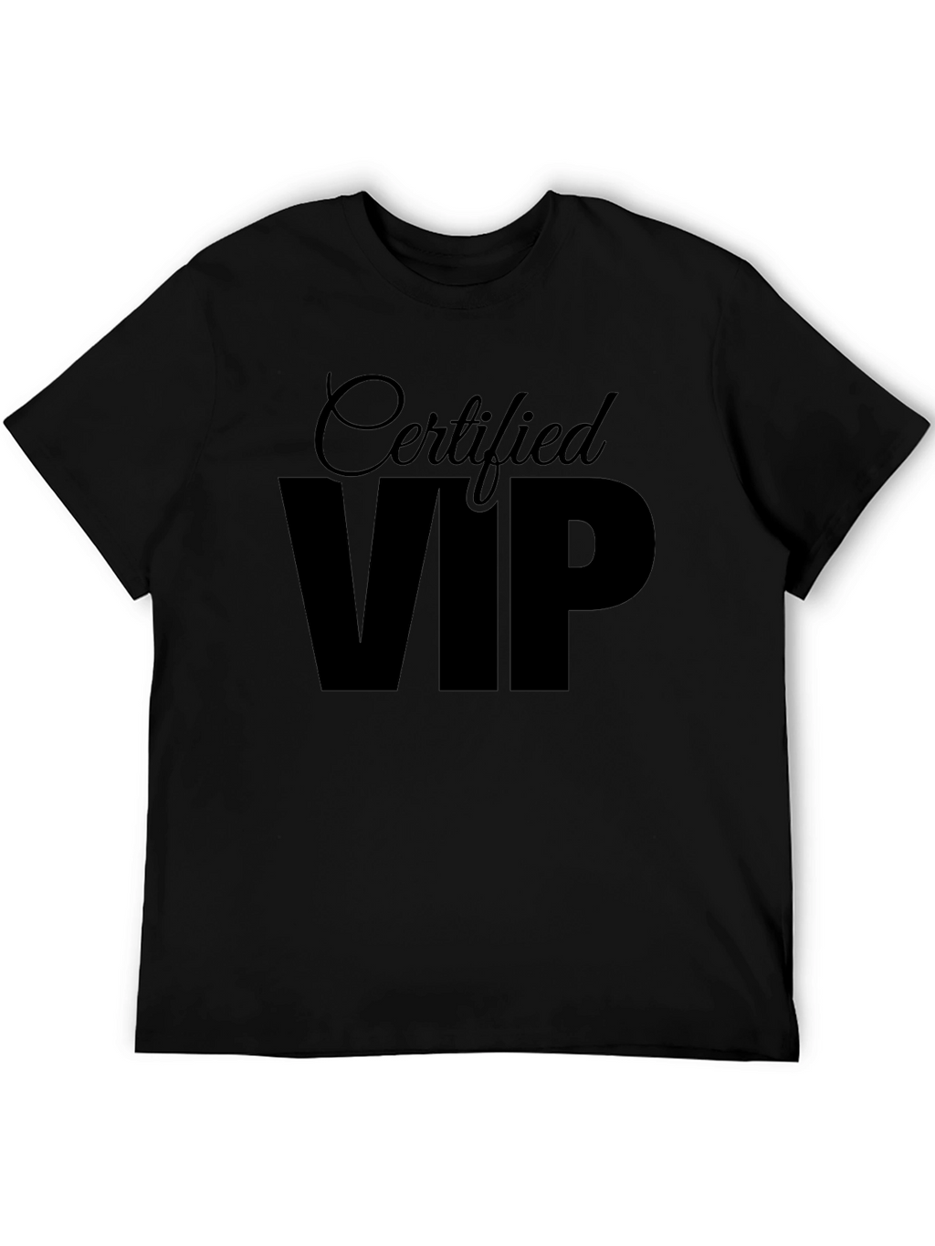 Certified VIP Black Graphic Tee