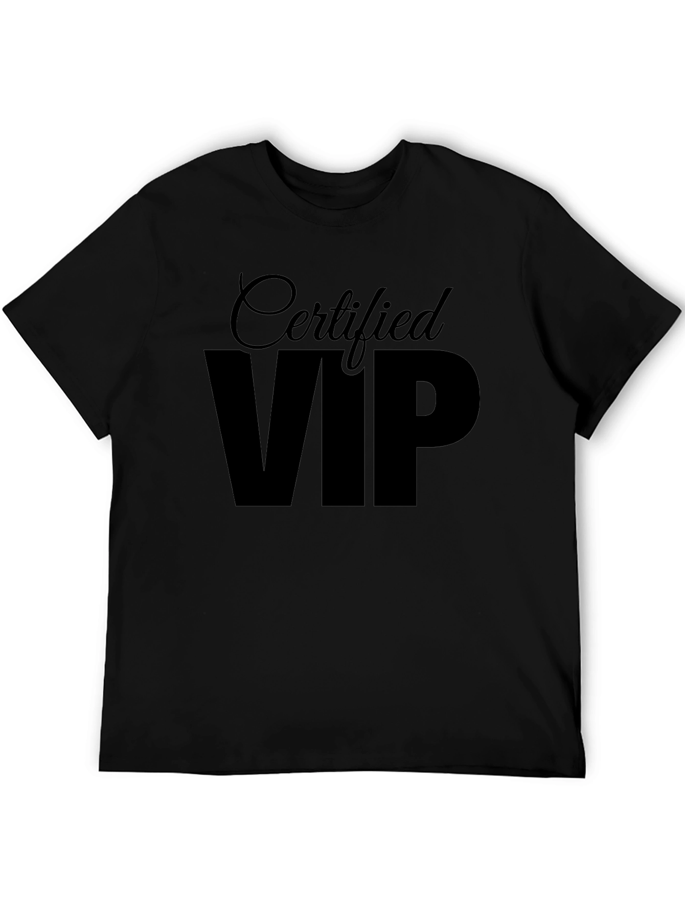 Certified VIP Black Graphic Tee