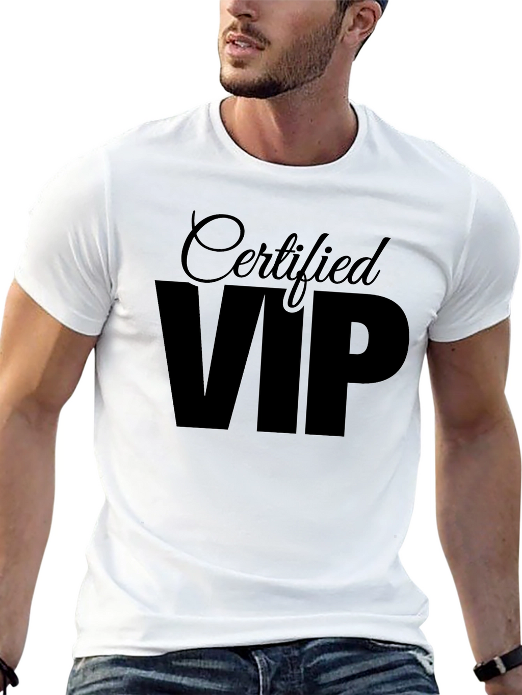 Certified VIP Black Graphic Tee
