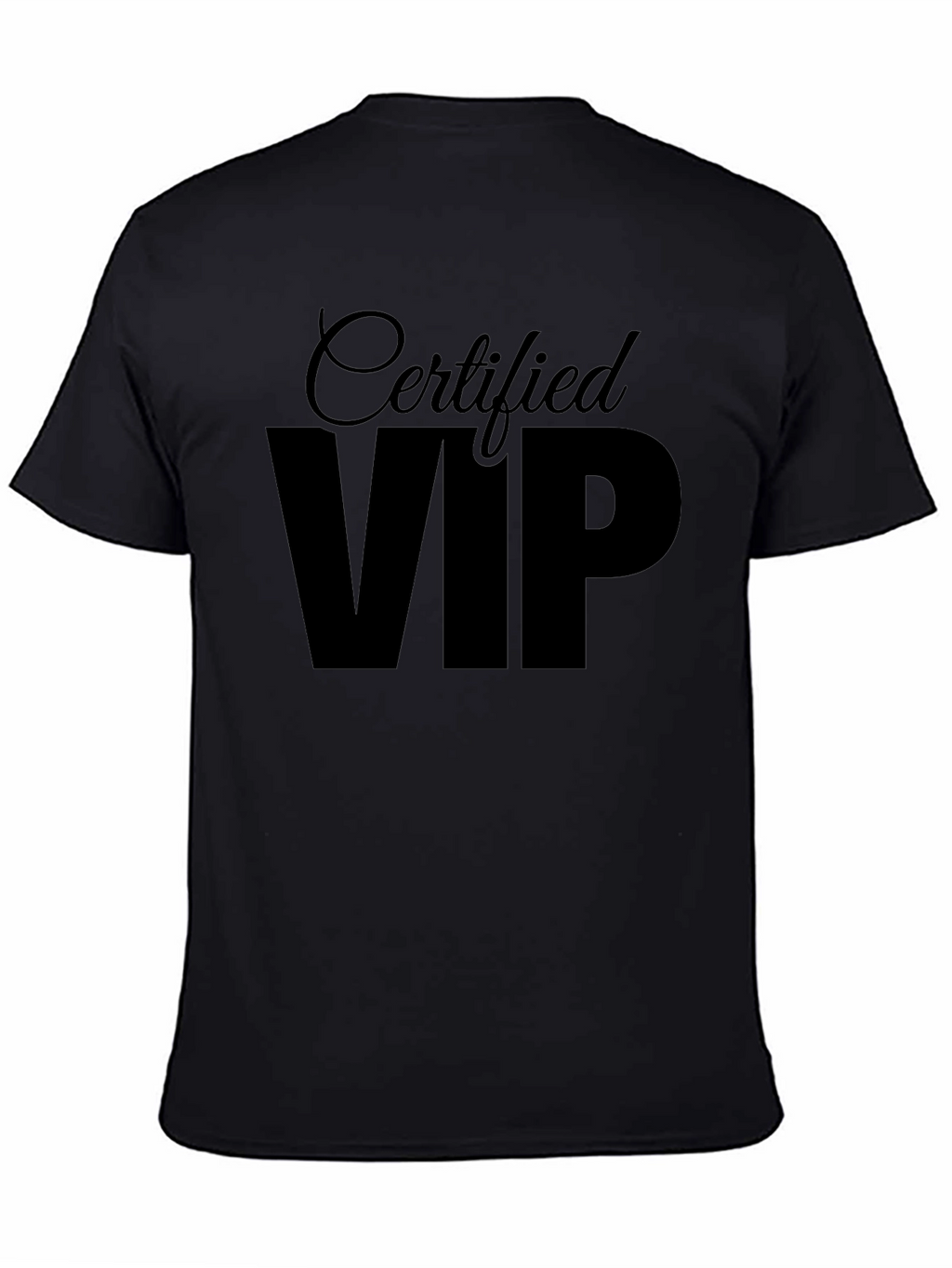 Certified VIP Black Graphic Tee