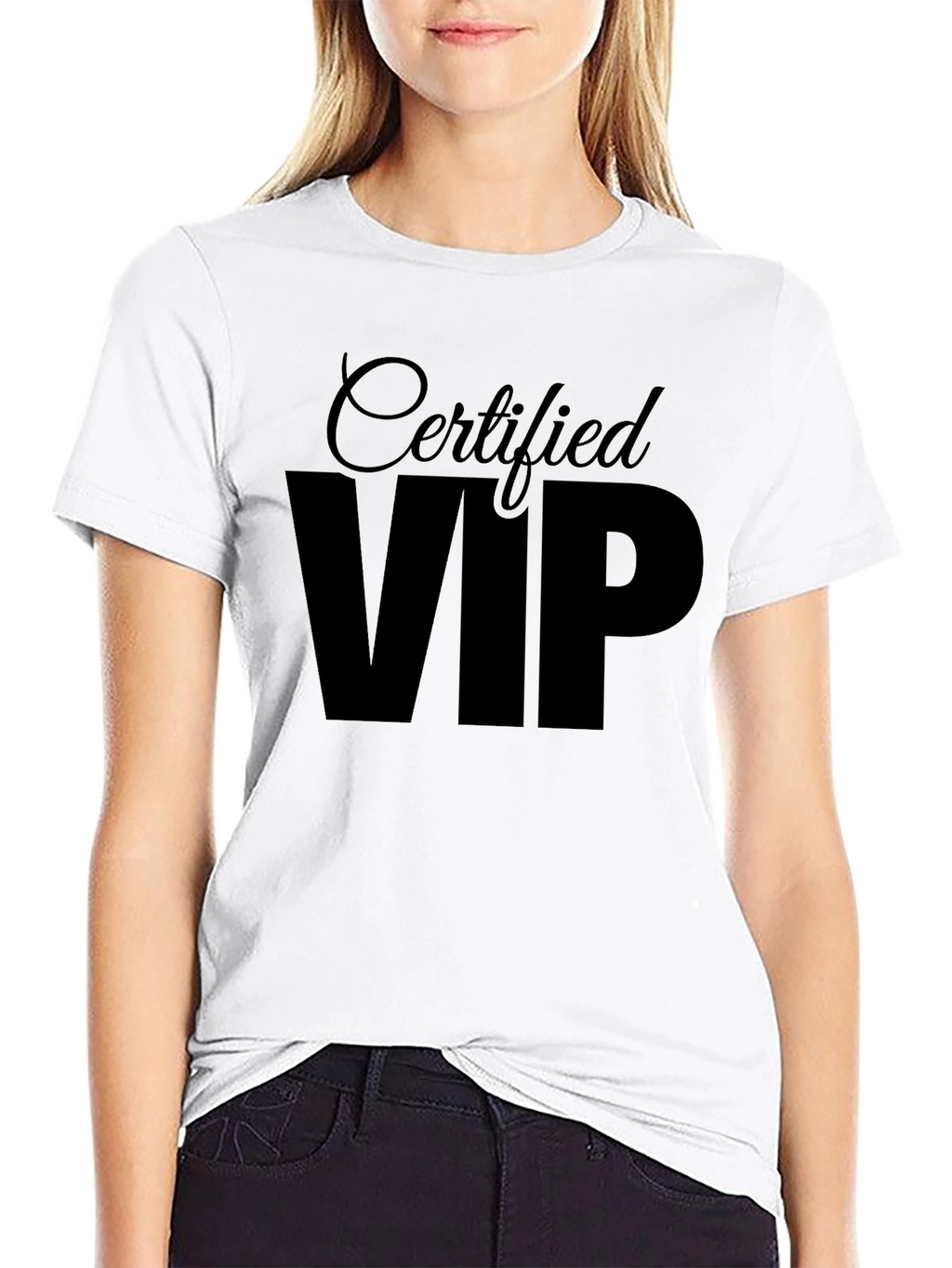 Certified VIP Black Graphic Tee