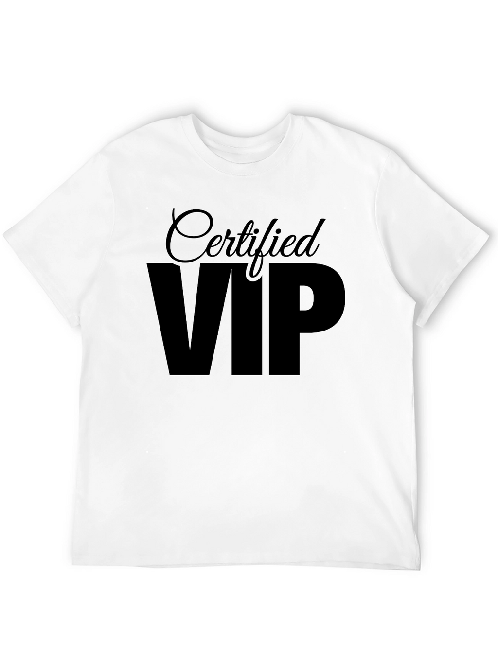 Certified VIP Black Graphic Tee