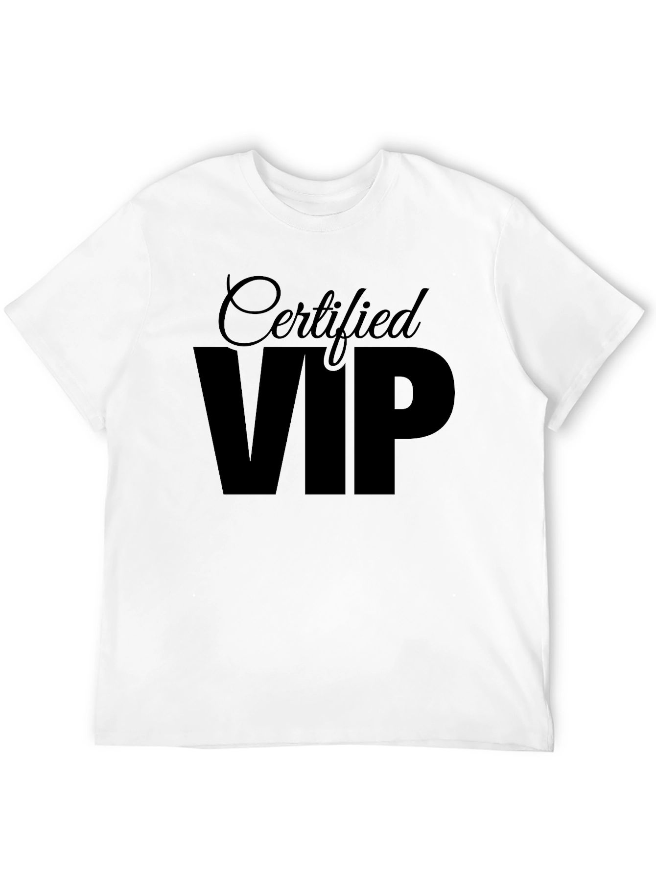 Certified VIP Black Graphic Tee