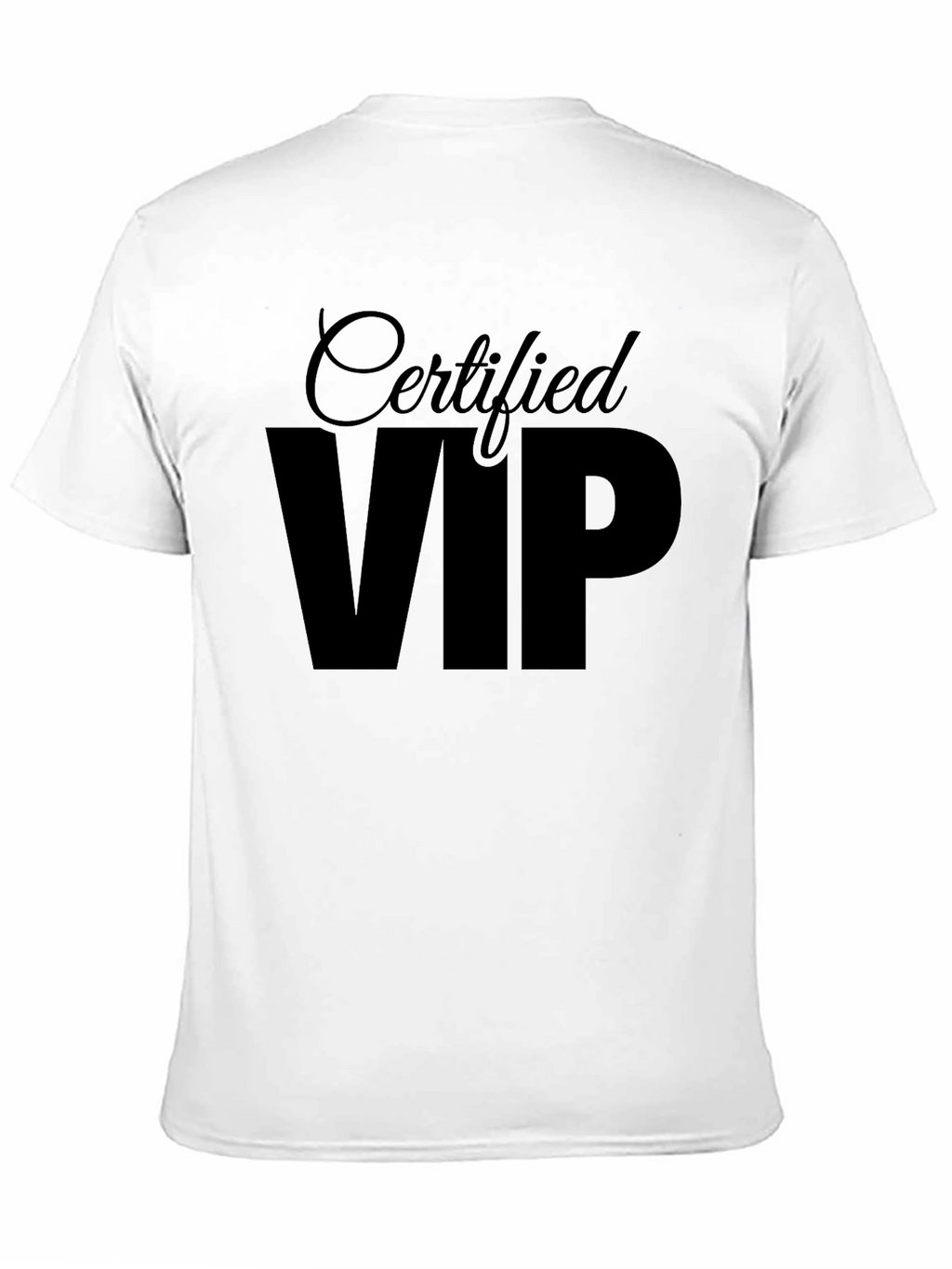 Certified VIP Black Graphic Tee