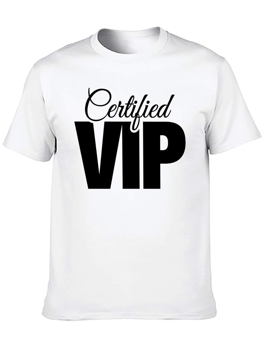 Certified VIP Black Graphic Tee