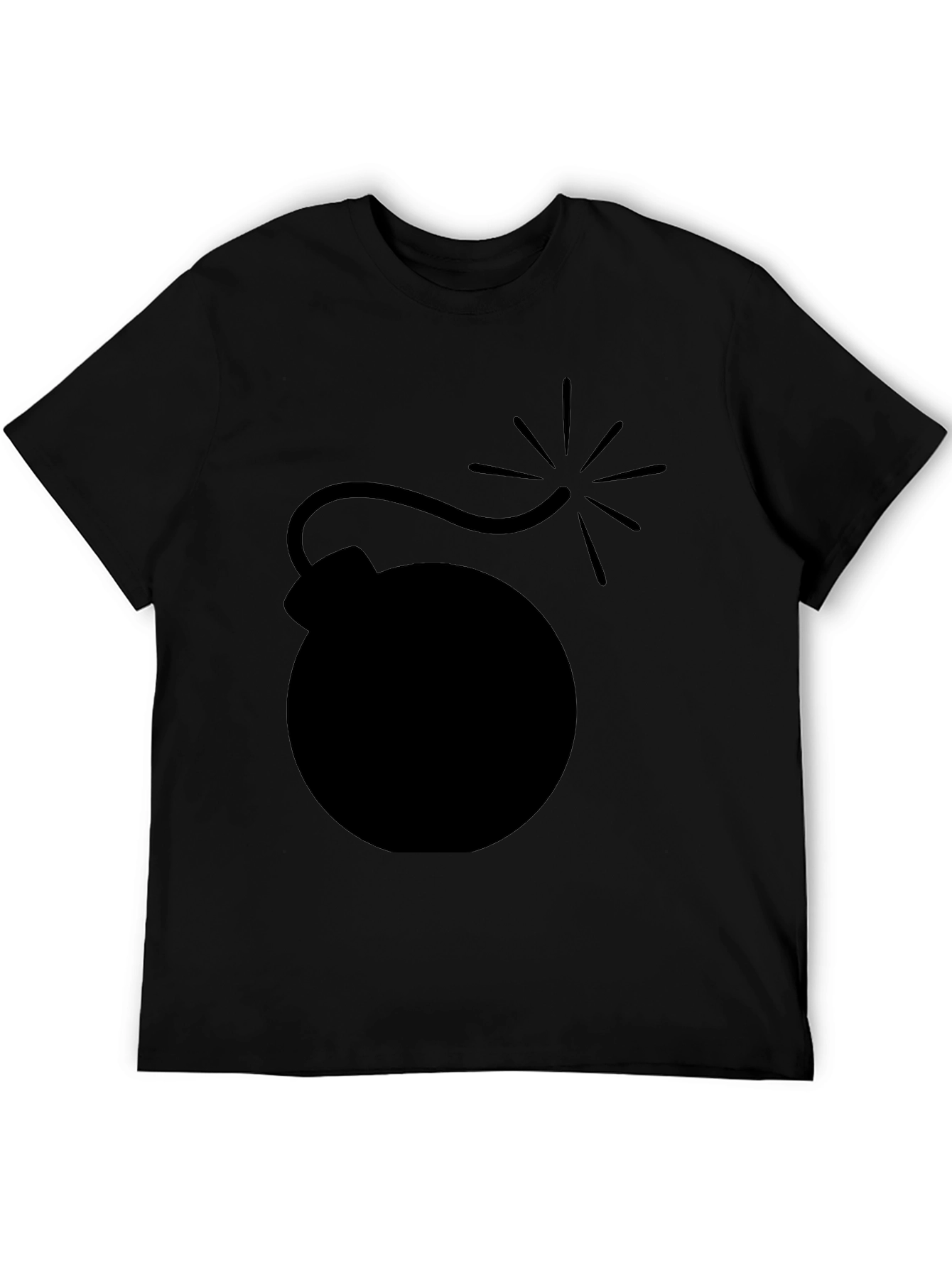 Bomb Graphic Black T-Shirt