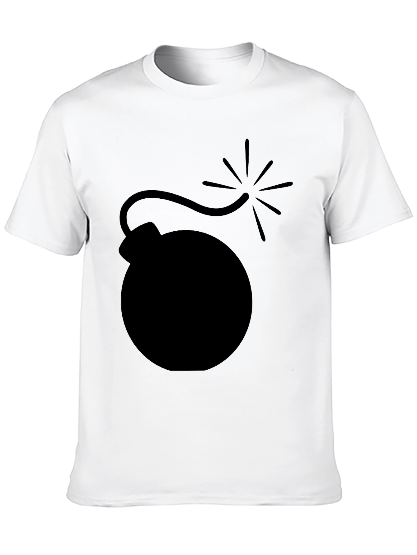 Bomb Graphic Black T-Shirt