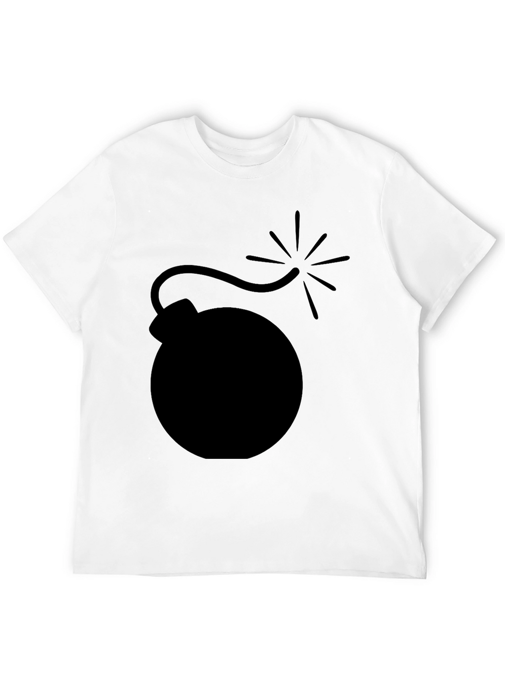 Bomb Graphic Black T-Shirt