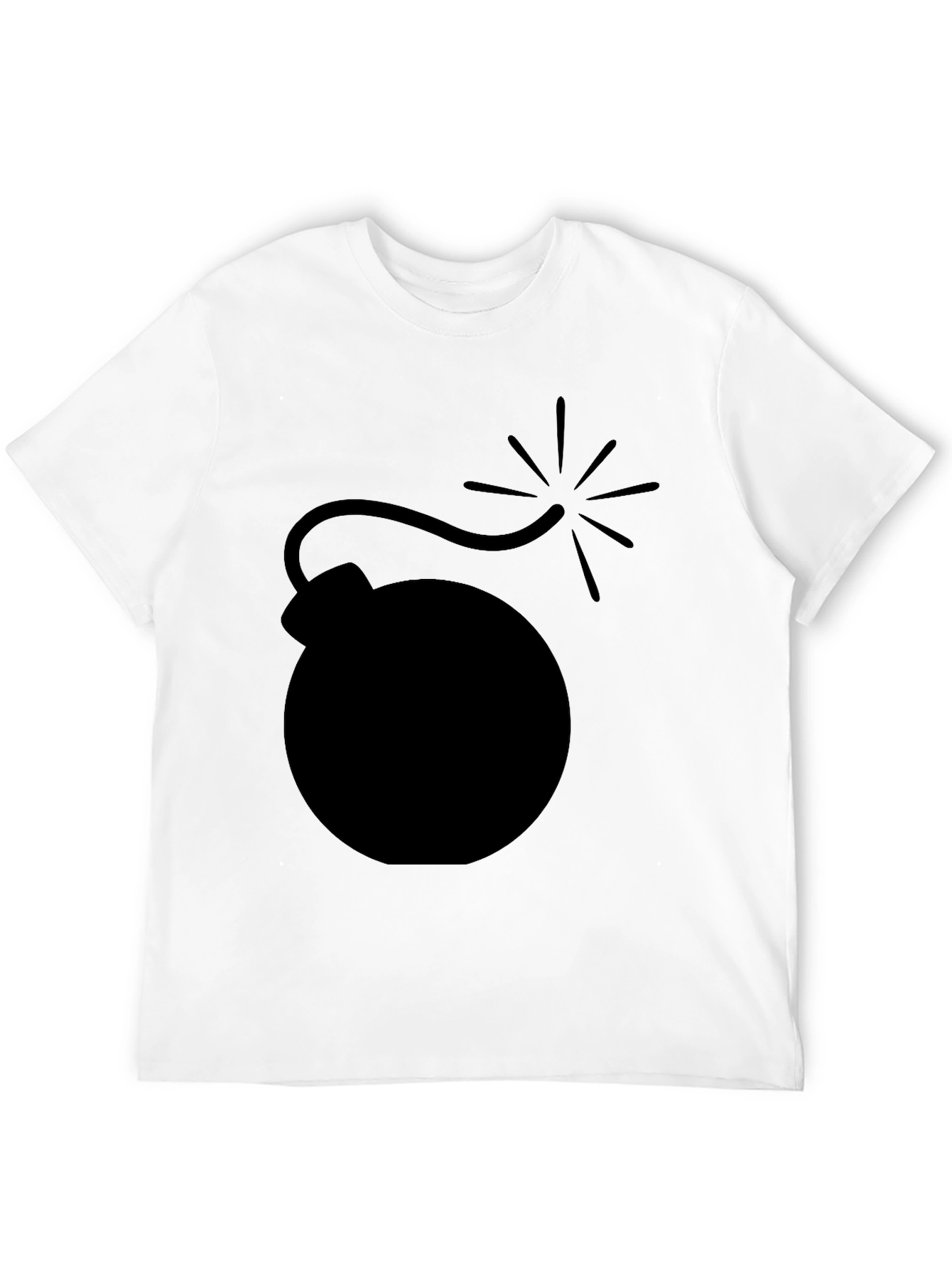 Bomb Graphic Black T-Shirt