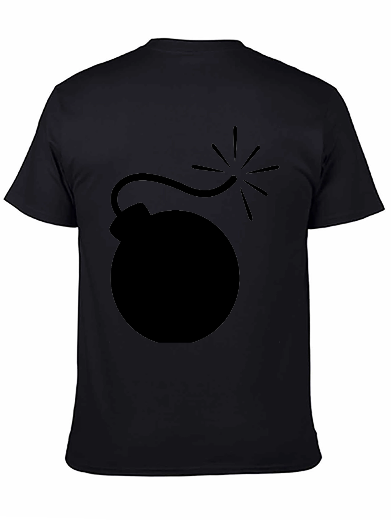 Bomb Graphic Black T-Shirt