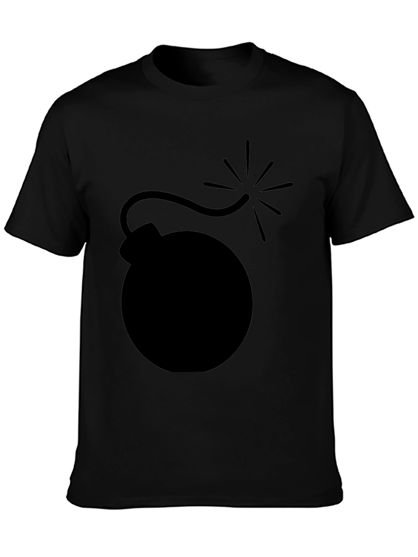 Bomb Graphic Black T-Shirt