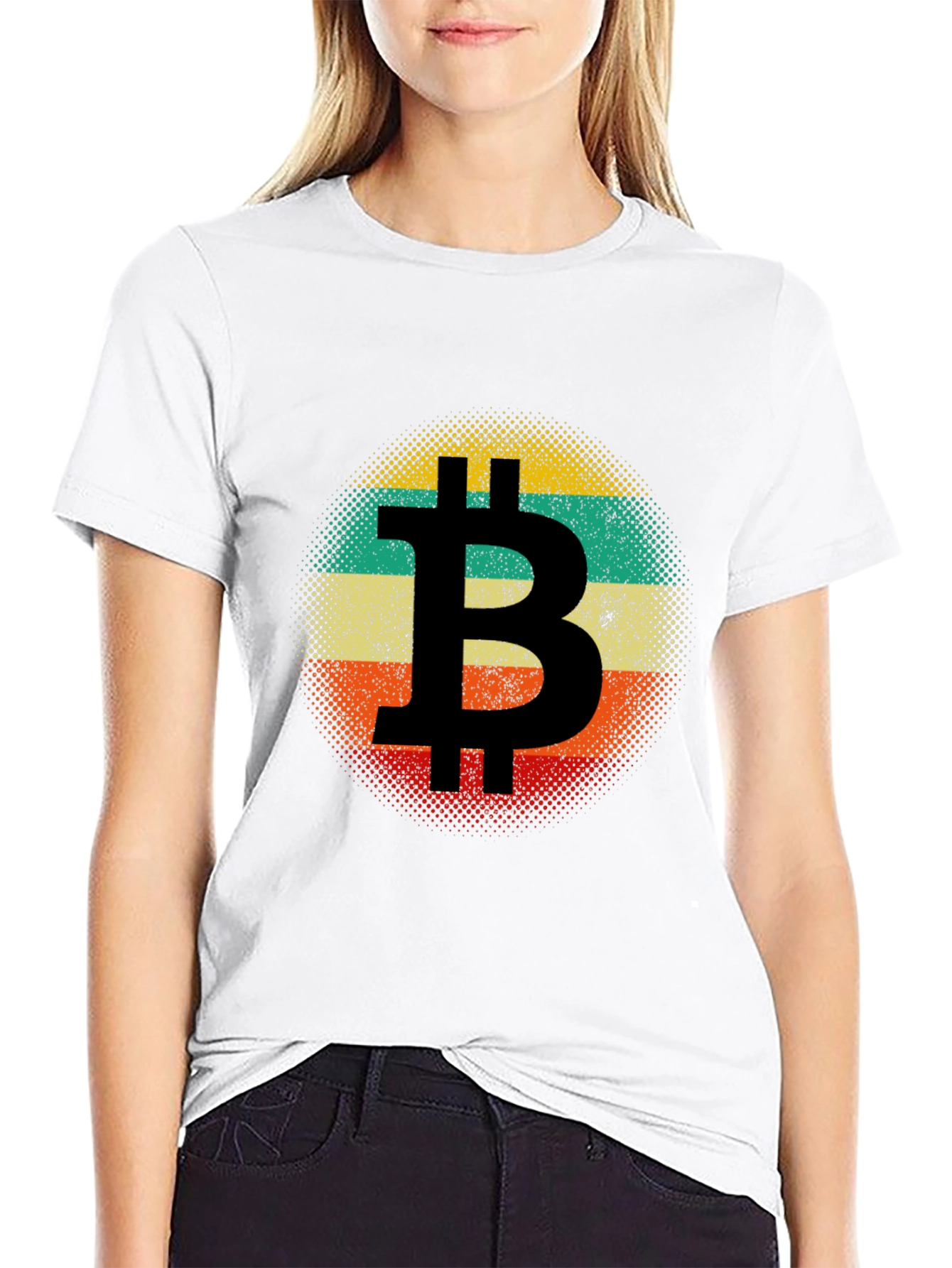 Bitcoin Retro Graphic Tee - Crypto Fan Apparel