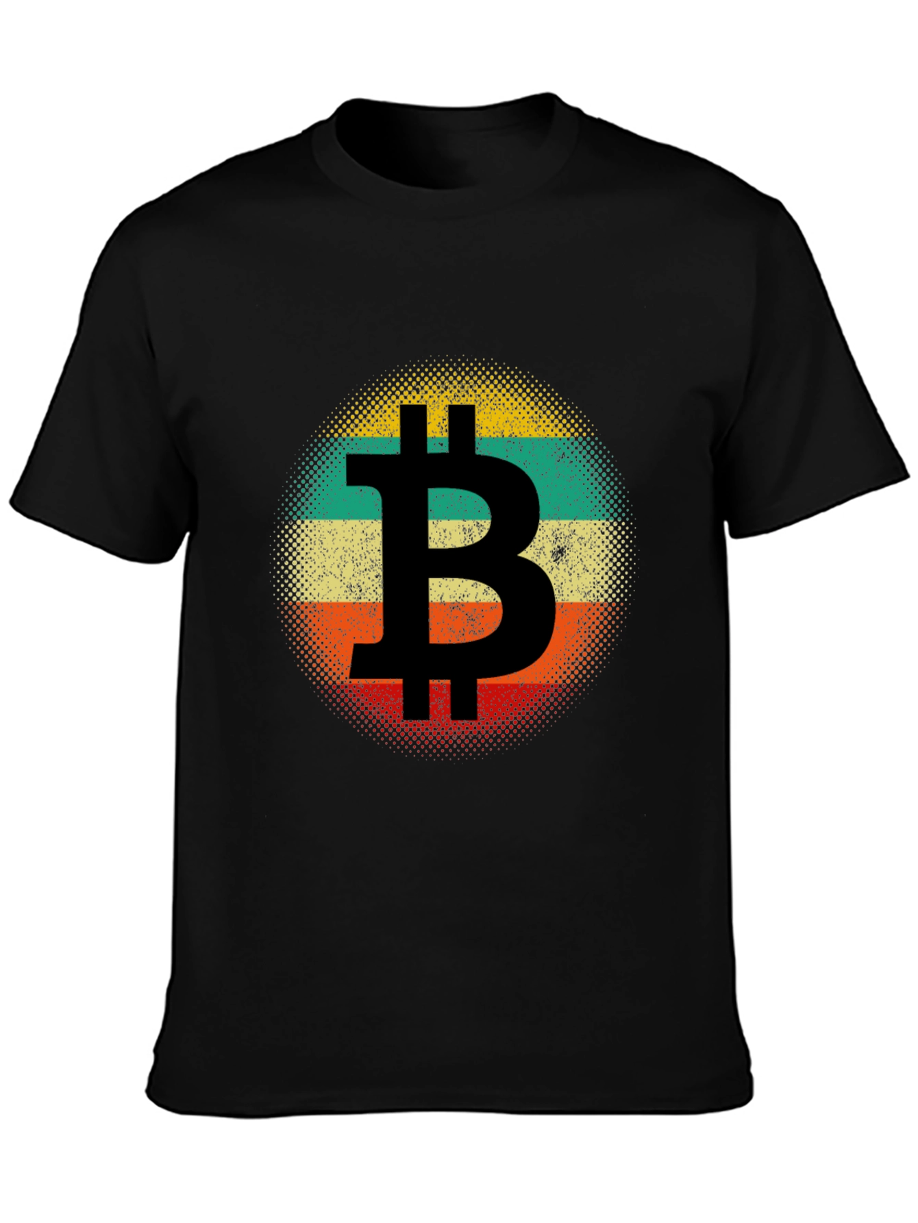 Bitcoin Retro Graphic Tee - Crypto Fan Apparel