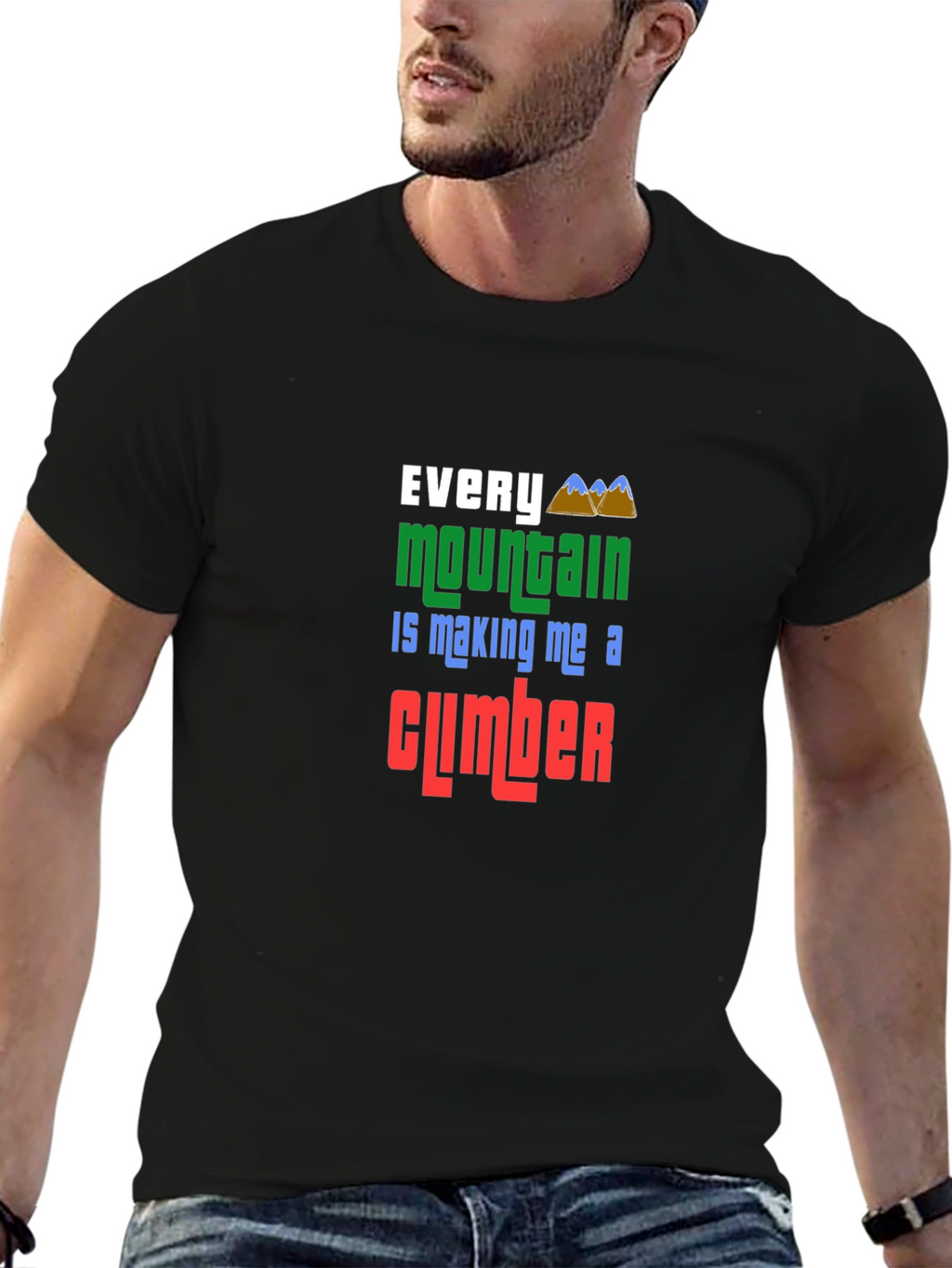 Every Mountain Climber Graphic Tee