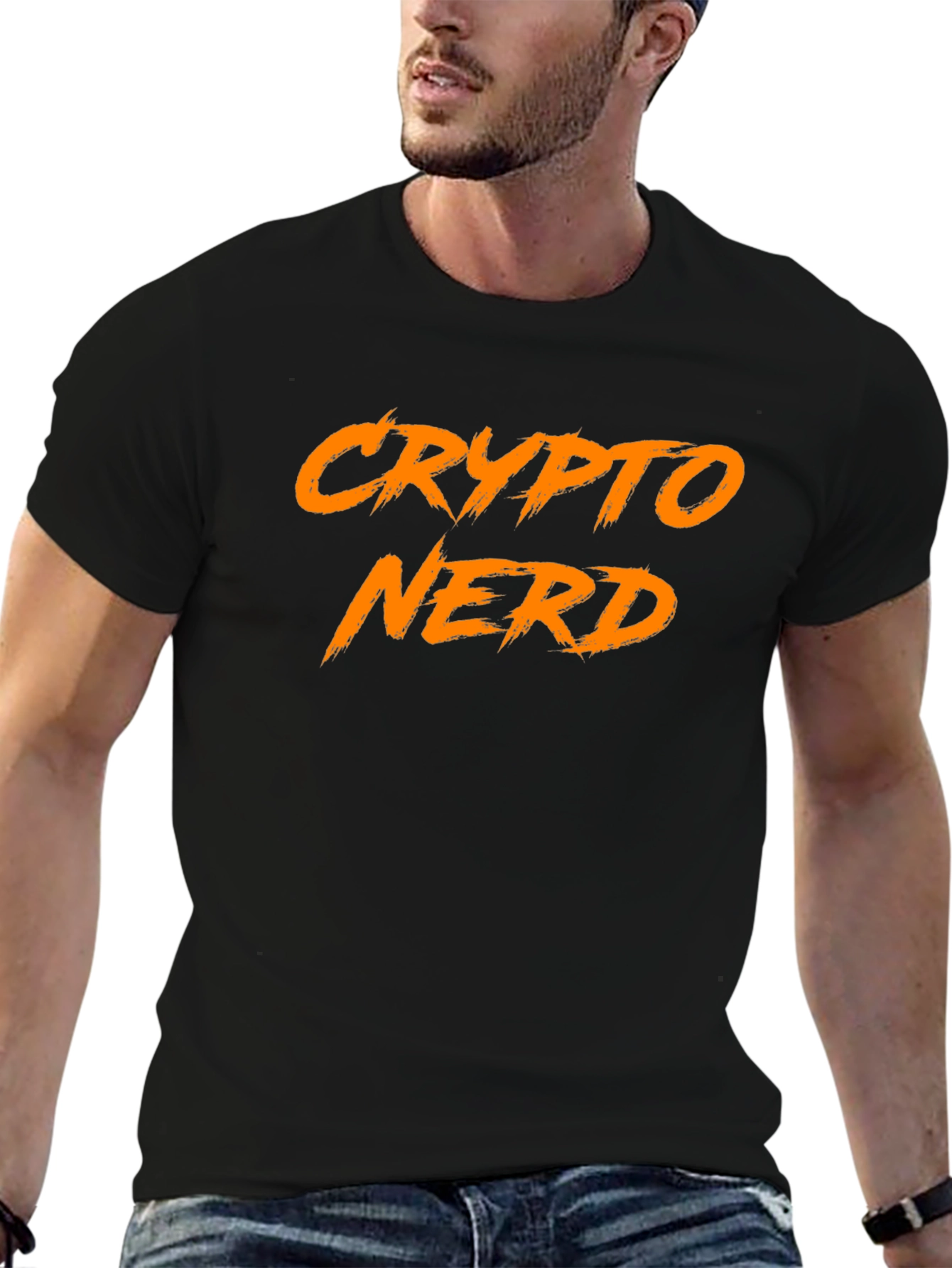 Crypto Nerd T-Shirt - Black Tee