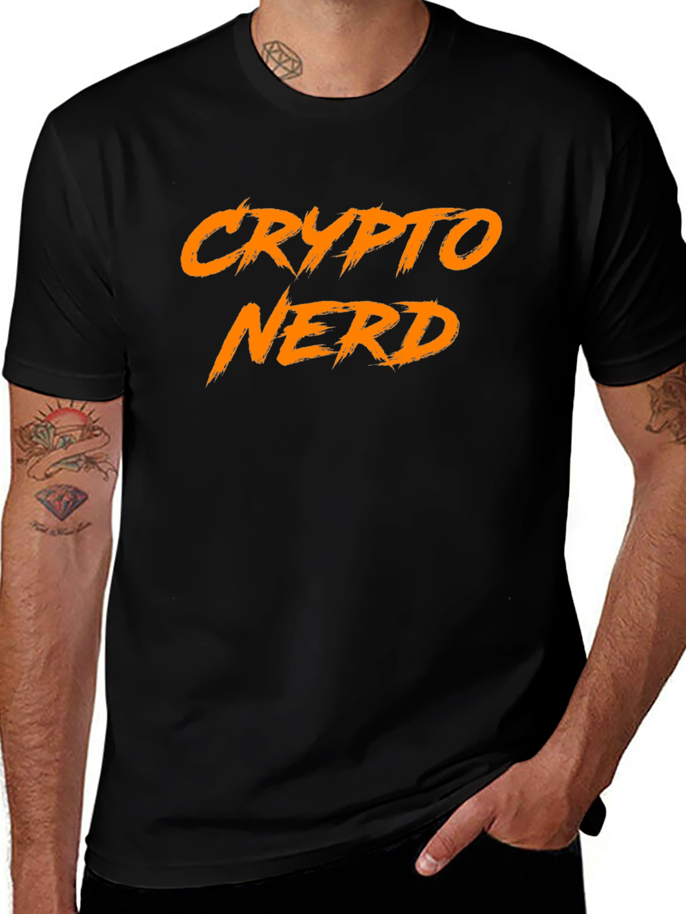 Crypto Nerd T-Shirt - Black Tee