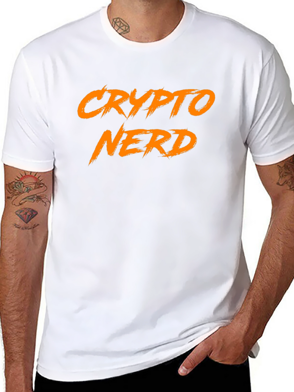 Crypto Nerd T-Shirt - Black Tee