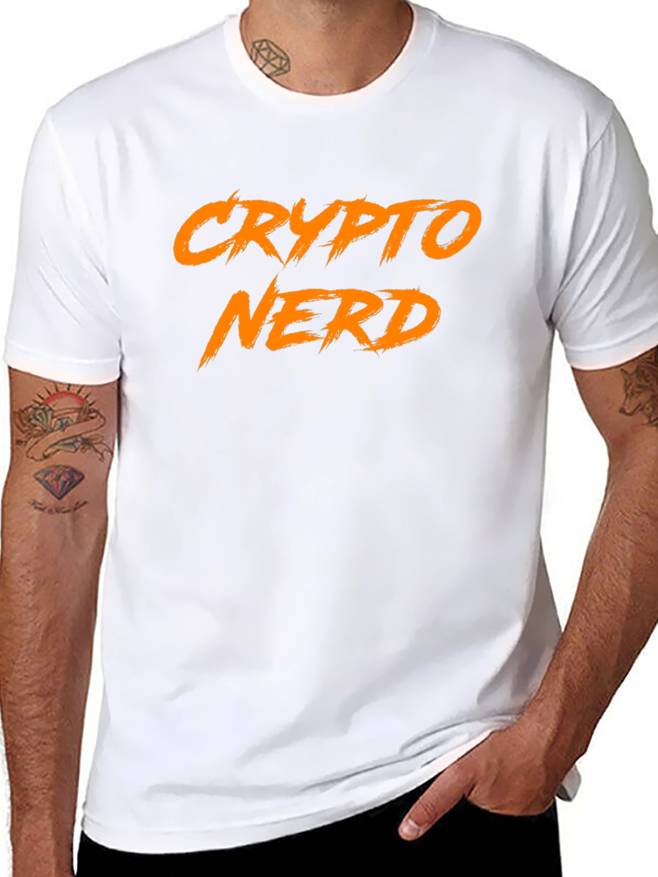 Crypto Nerd T-Shirt - Black Tee
