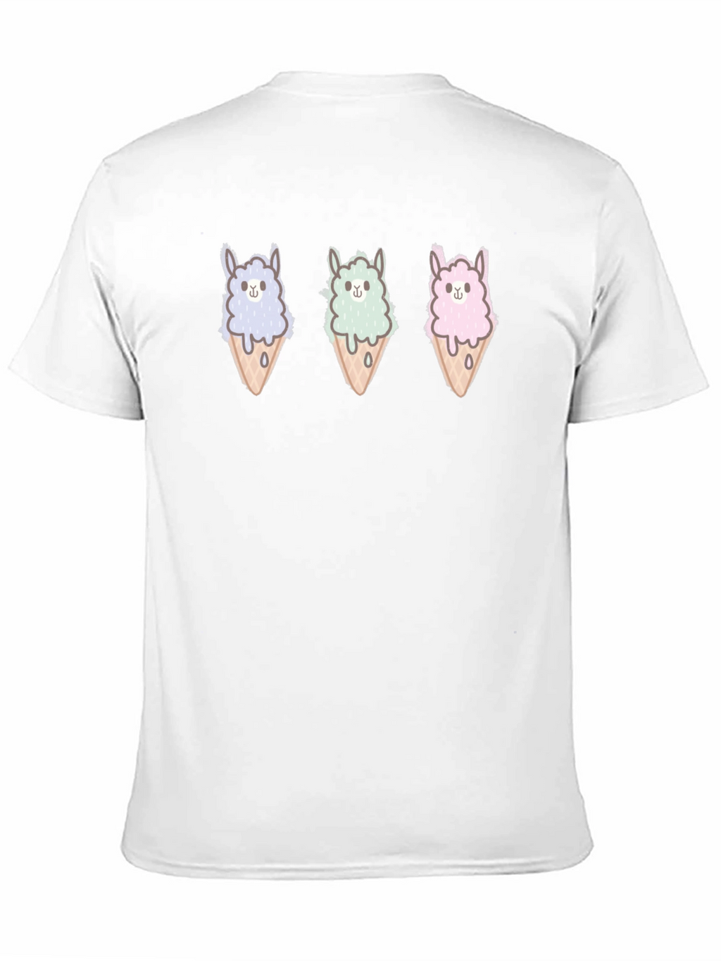 Ice Cream Llama Graphic Tee