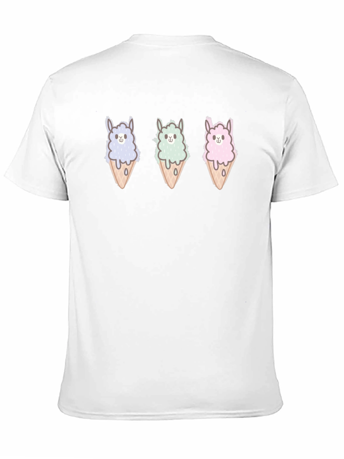 Ice Cream Llama Graphic Tee