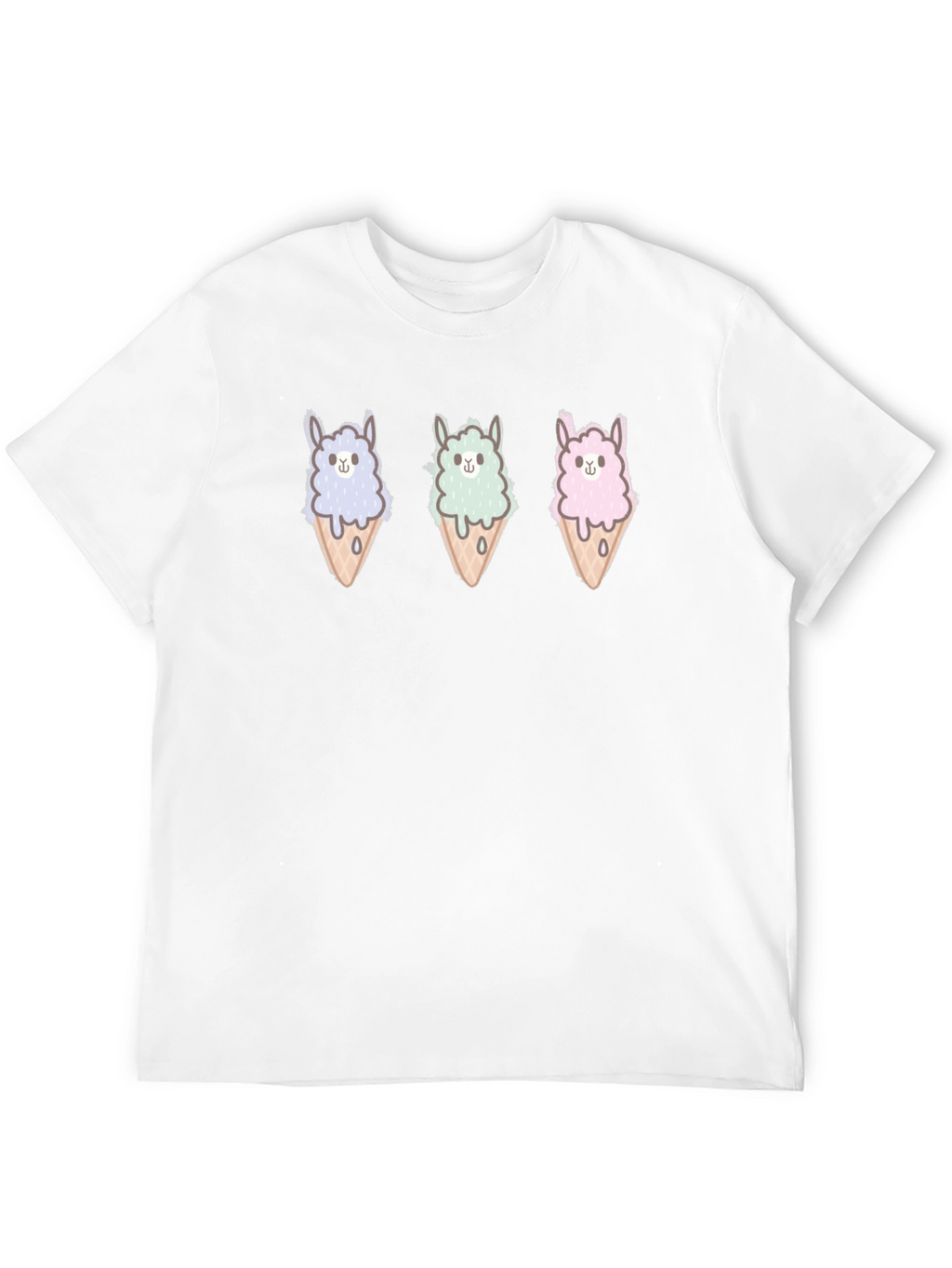 Ice Cream Llama Graphic Tee