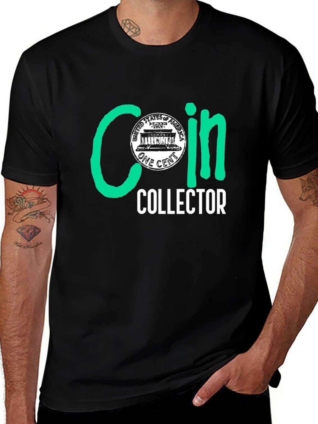 Coin Collector T-Shirt - Black
