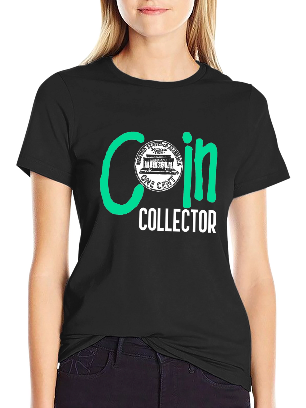 Coin Collector T-Shirt - Black