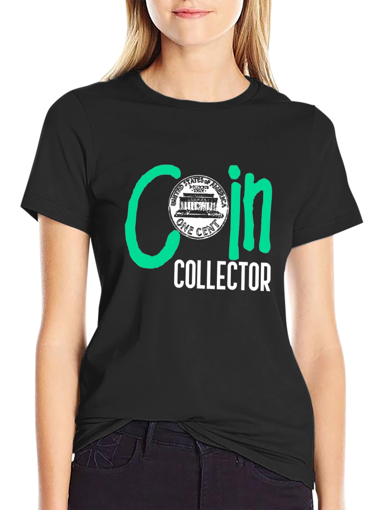 Coin Collector T-Shirt - Black