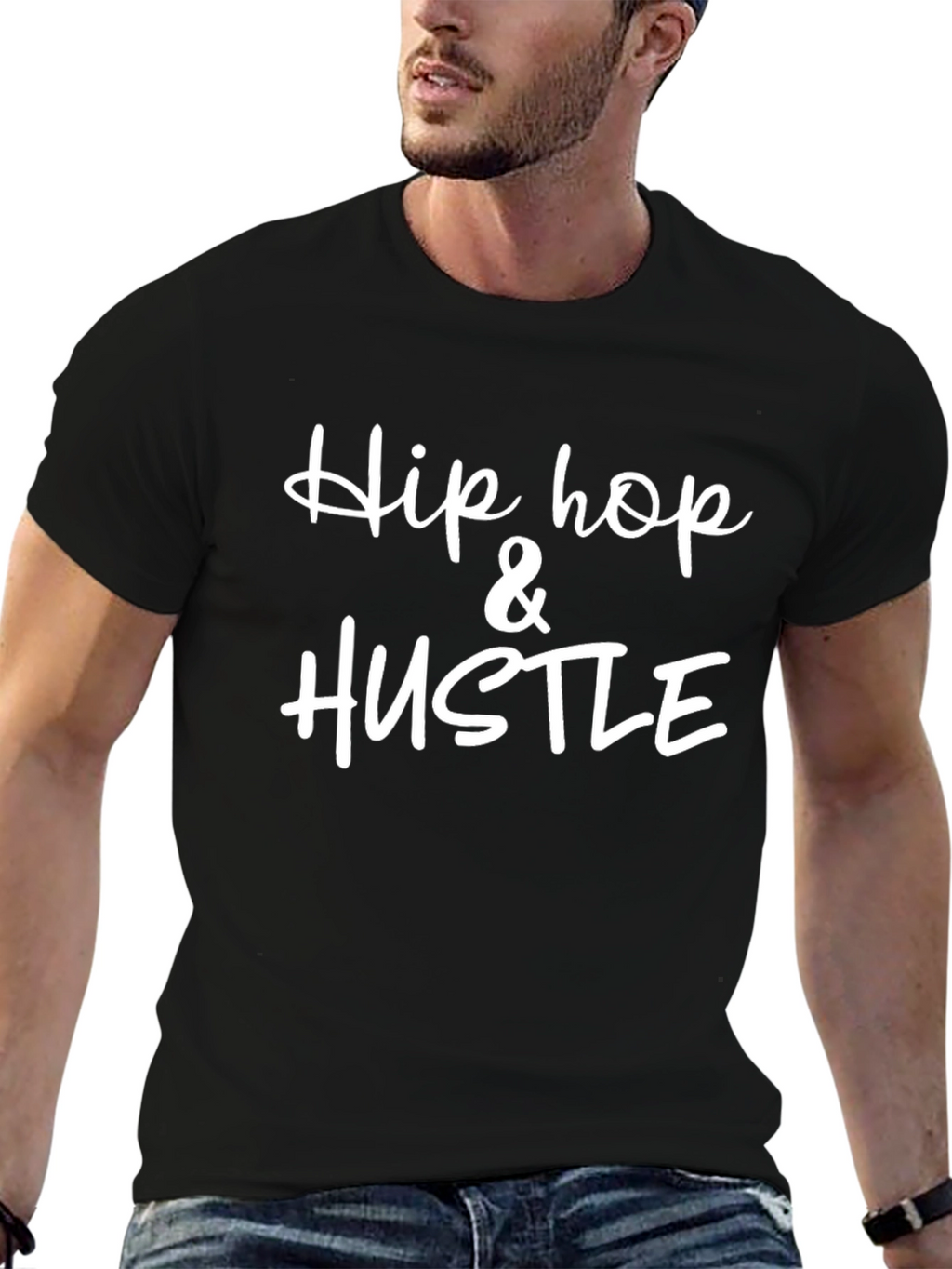 Hip Hop & Hustle Graphic Tee