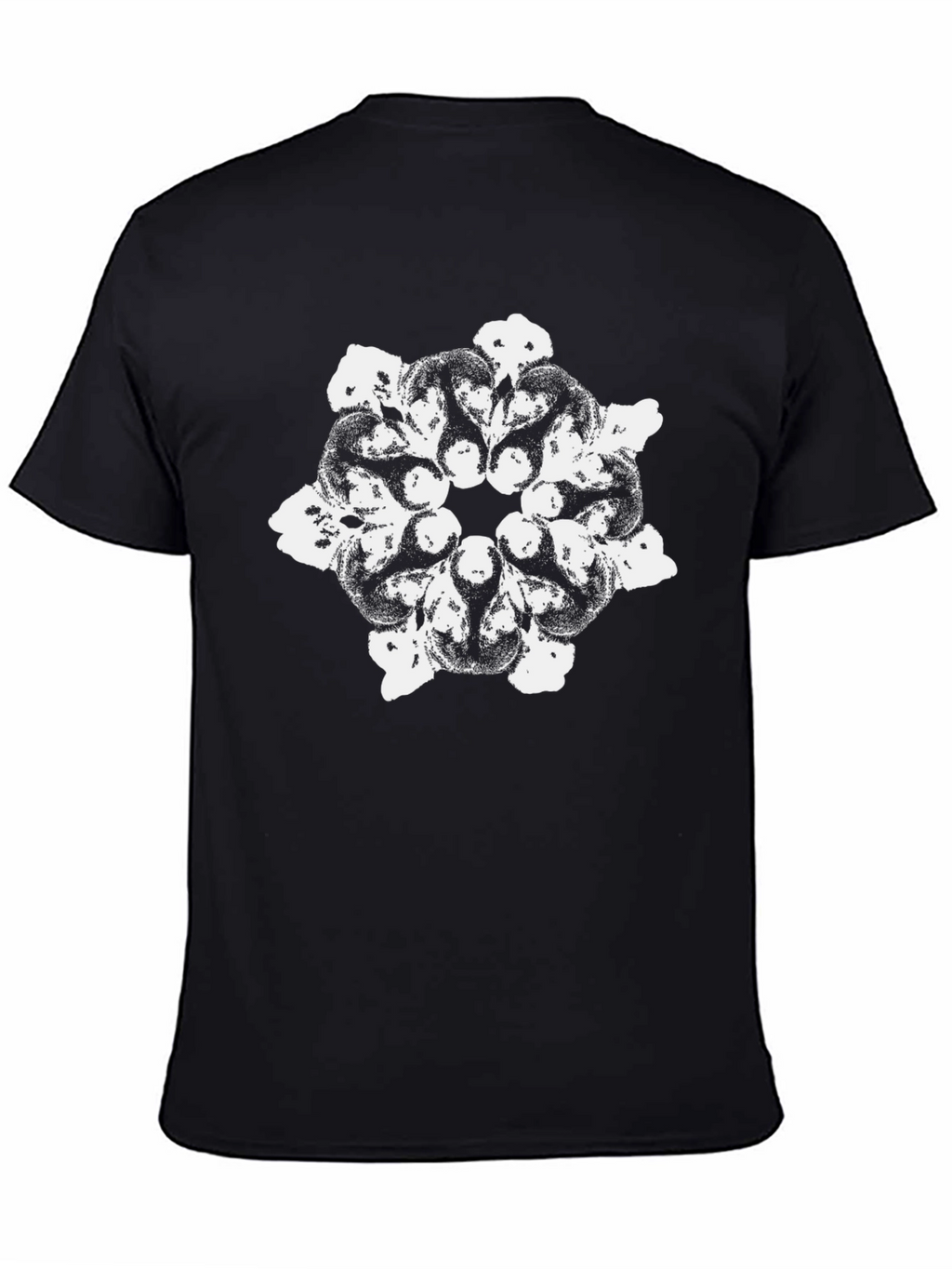 Abstract Graphic Print Tee