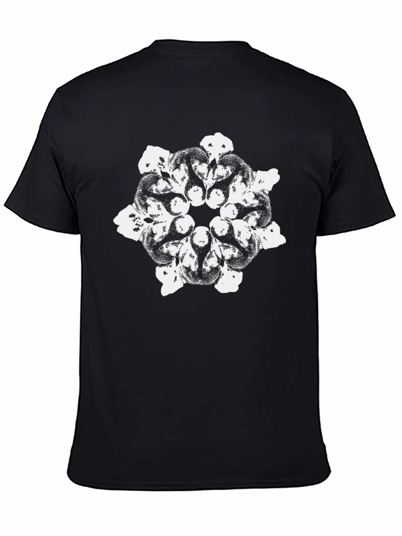 Abstract Graphic Print Tee