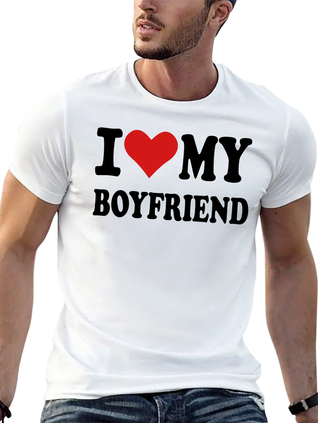 I Heart My Boyfriend Tee - Love Gift